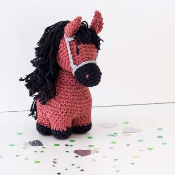 Hoooked DIY Häkel-Set Milano Eco Barbante Pony Sienna