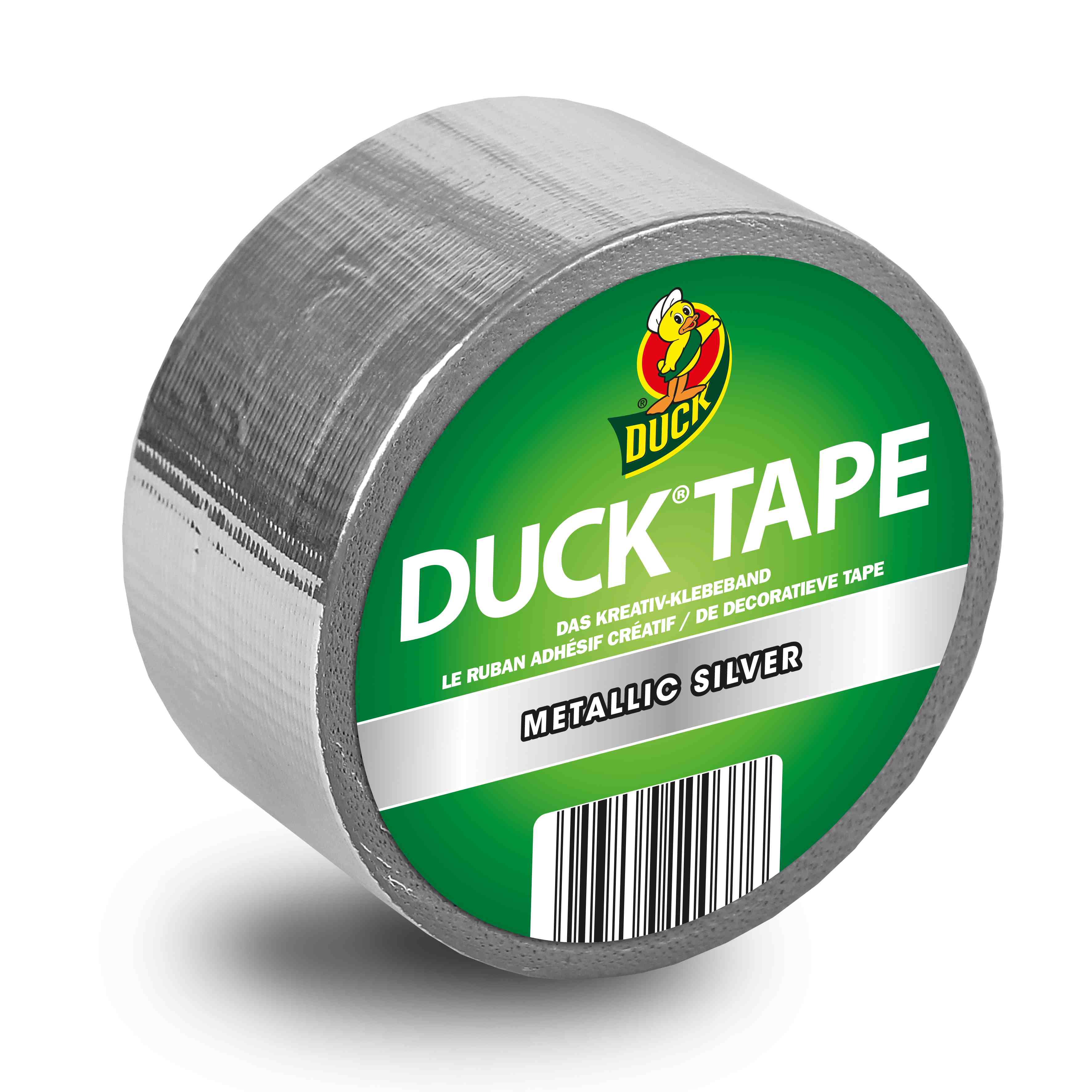Duck Tape Klebeband Uni Metallic Silver