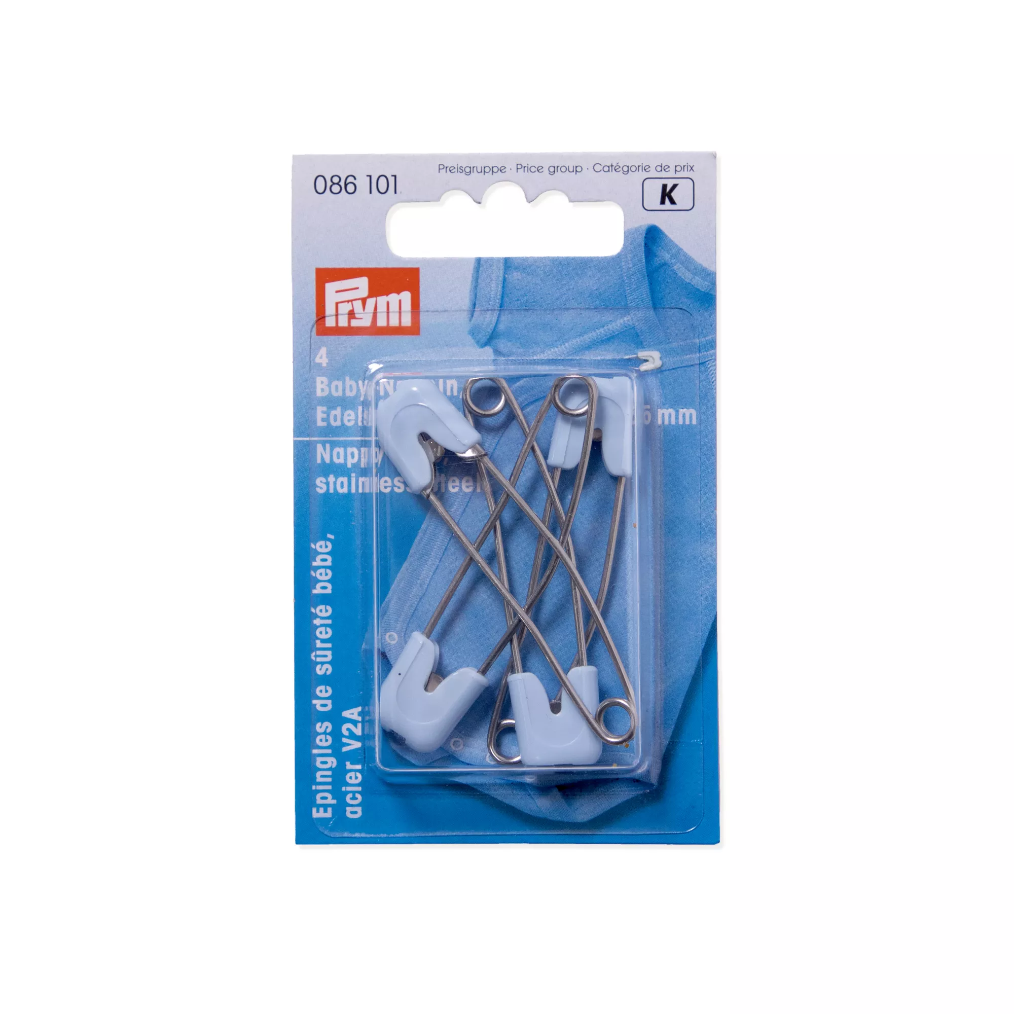 Prym Baby-Sicherheitsnadeln, hellblau