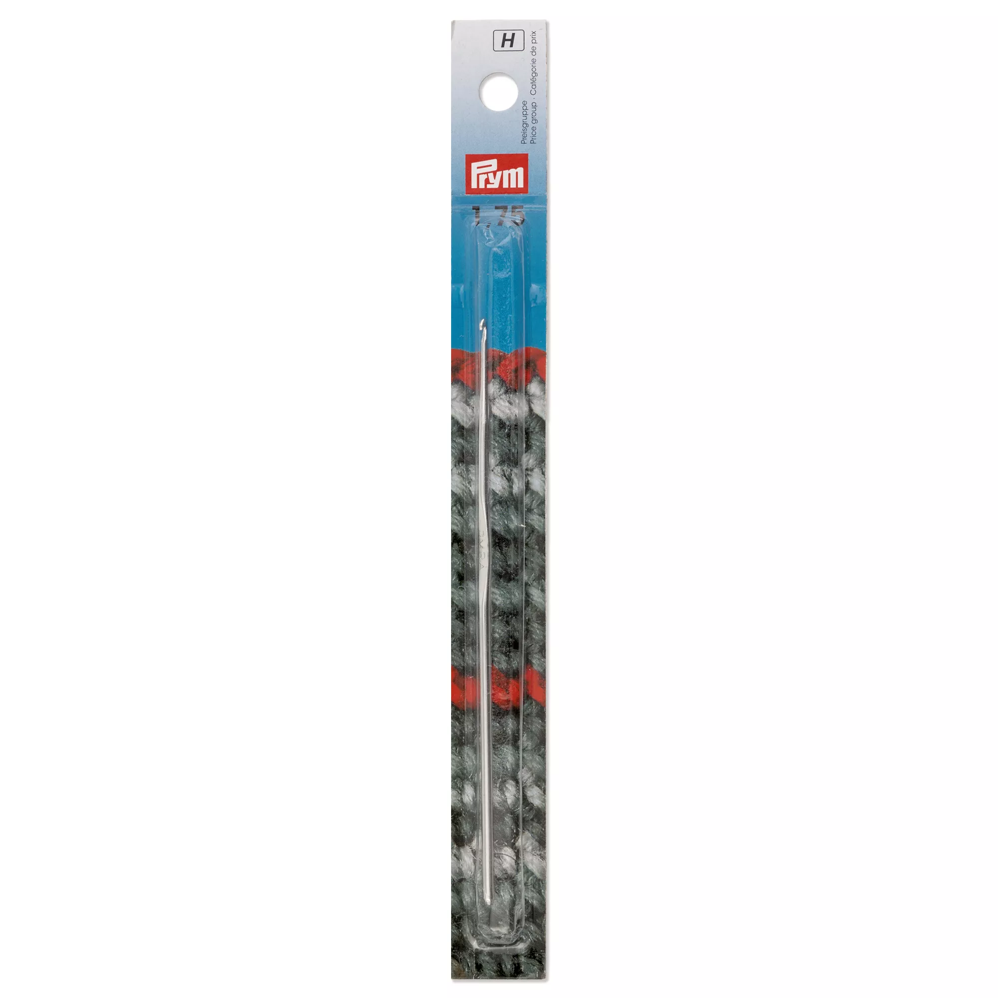 Prym Häkelnadel ohne Griff, silber