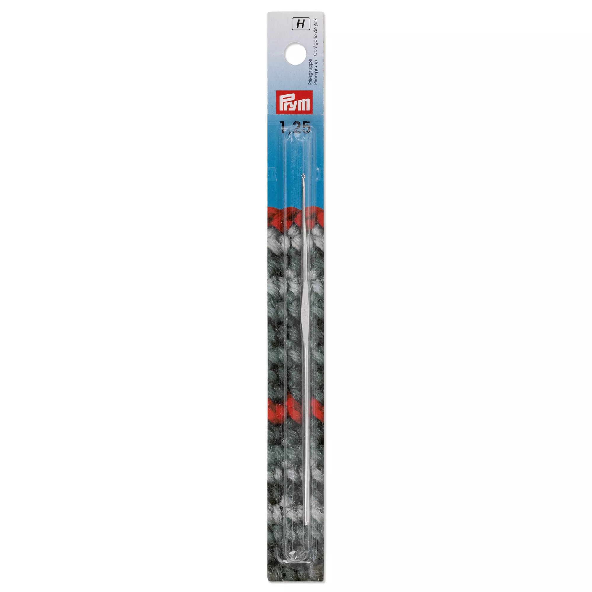 Prym Häkelnadel ohne Griff, silber