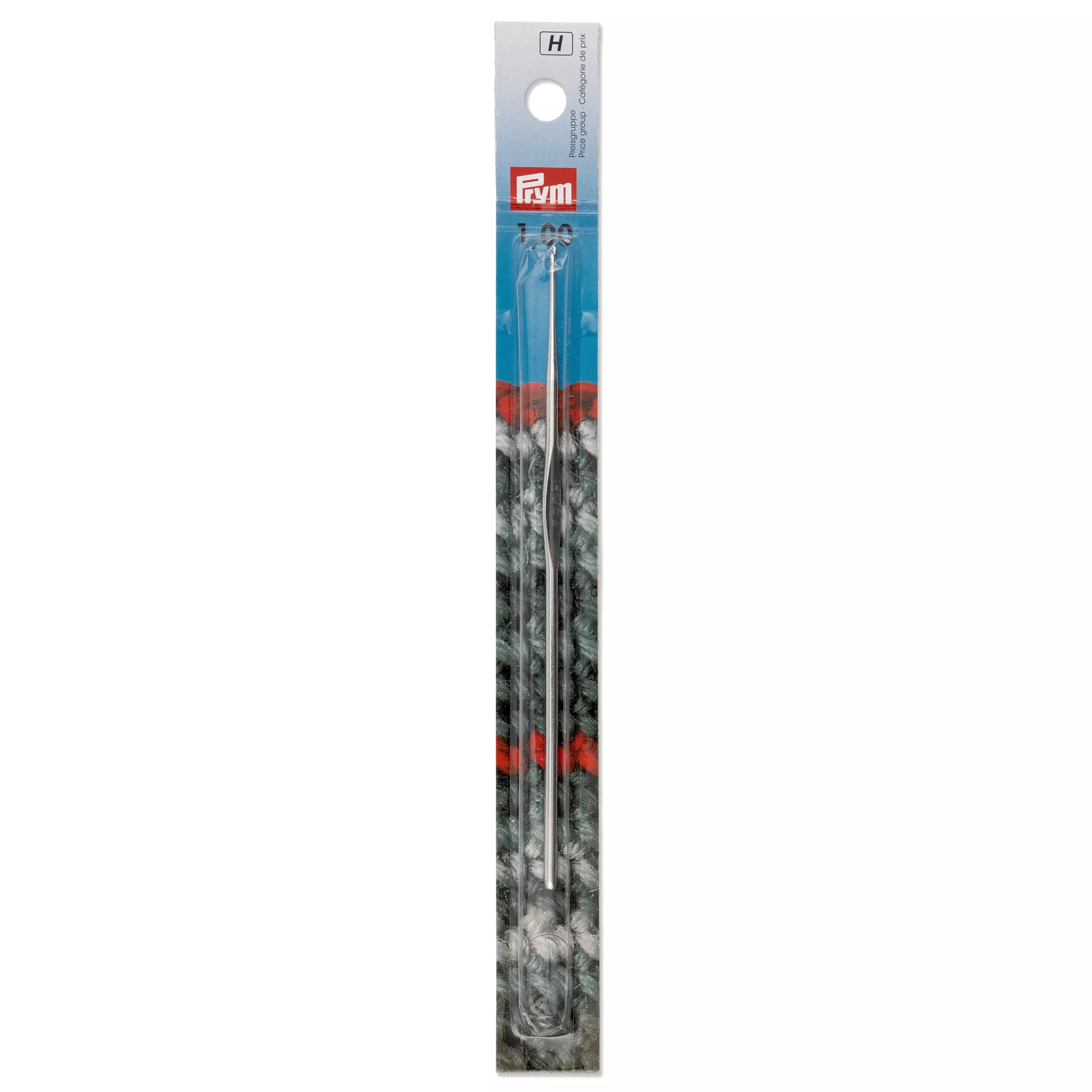 Prym Häkelnadel ohne Griff, silber