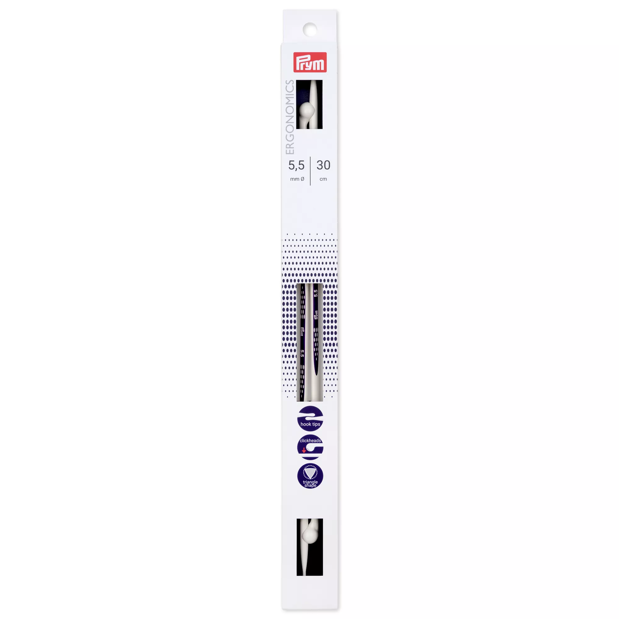 Prym ergonomics Jackenstricknadeln