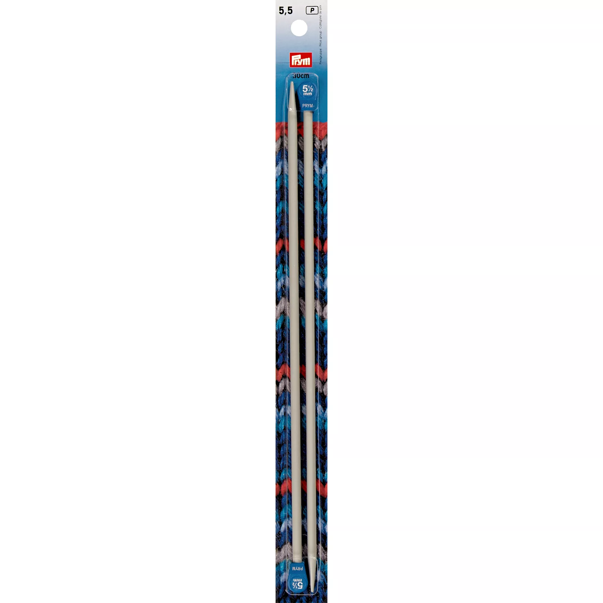 Prym Jackenstricknadeln, grau