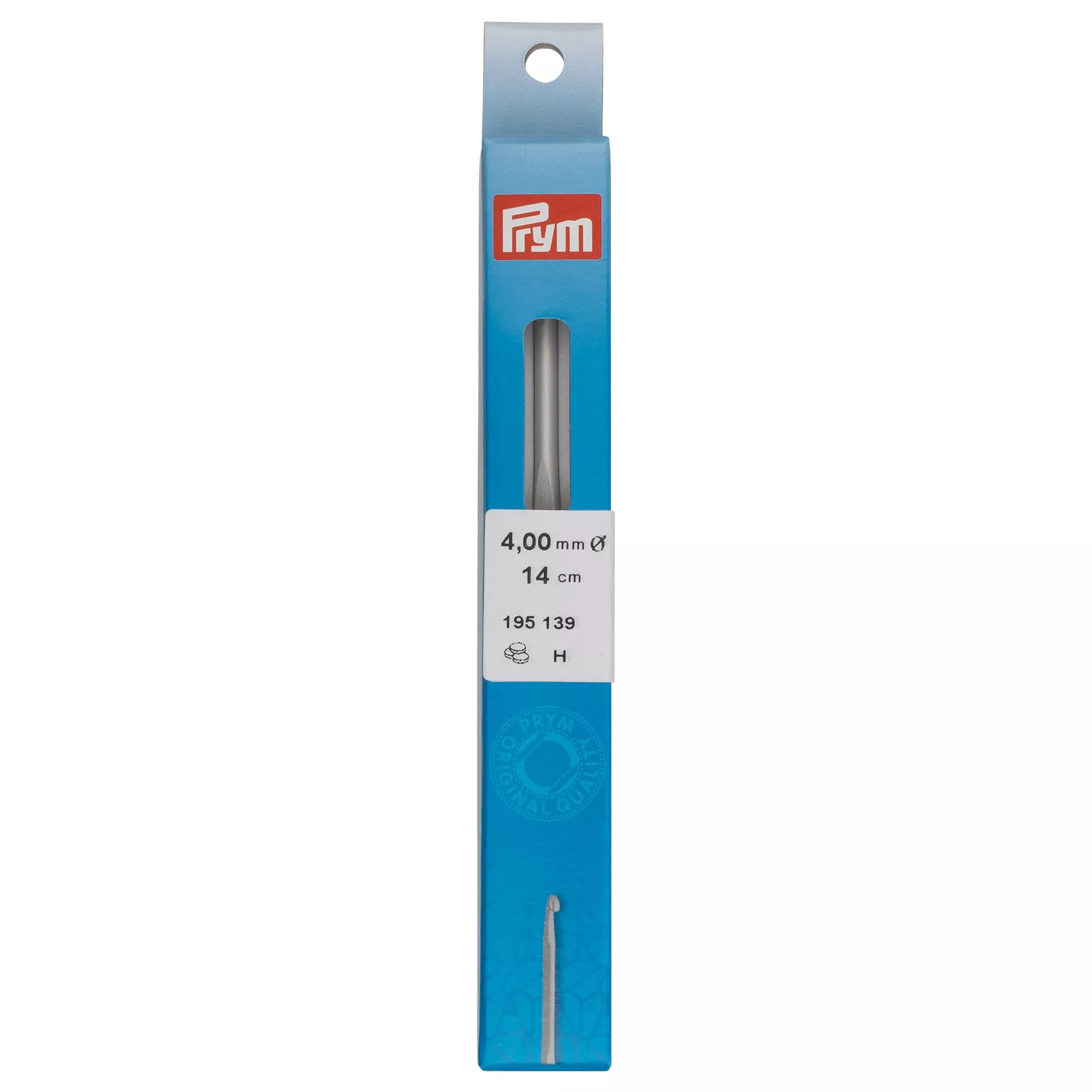 Prym Häkelnadel ohne Griff, grau