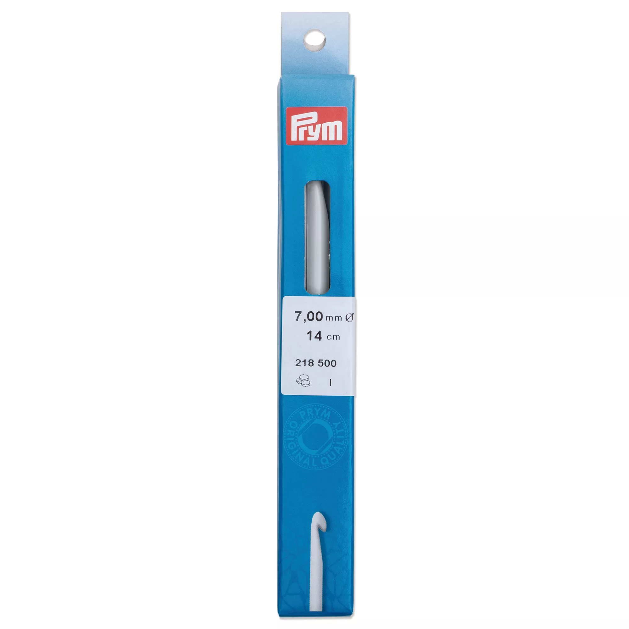 Prym Häkelnadel ohne Griff, grau