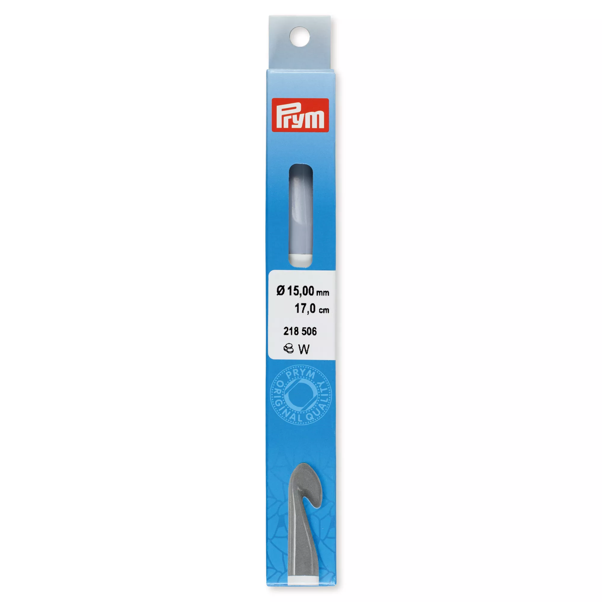 Prym Häkelnadel ohne Griff, grau