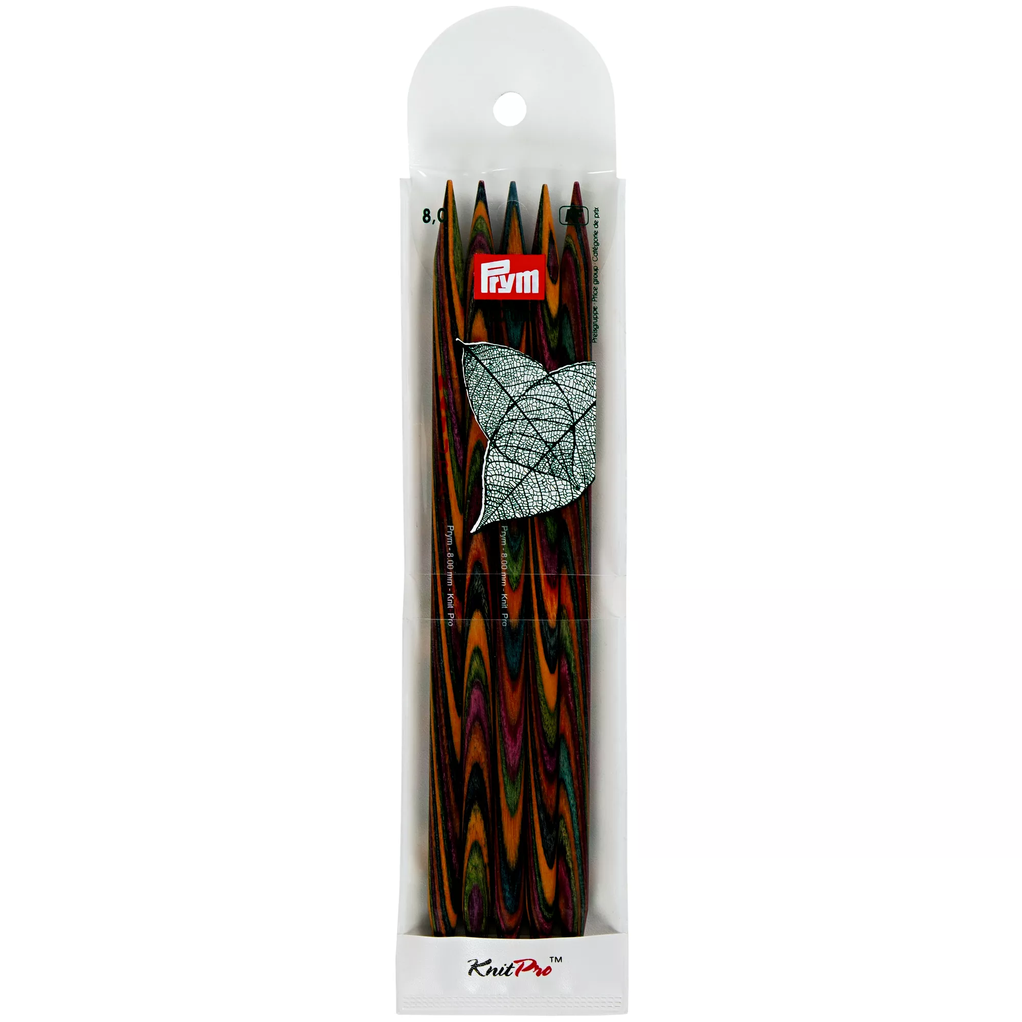 Prym Strumpfstricknadeln Natural, farbig