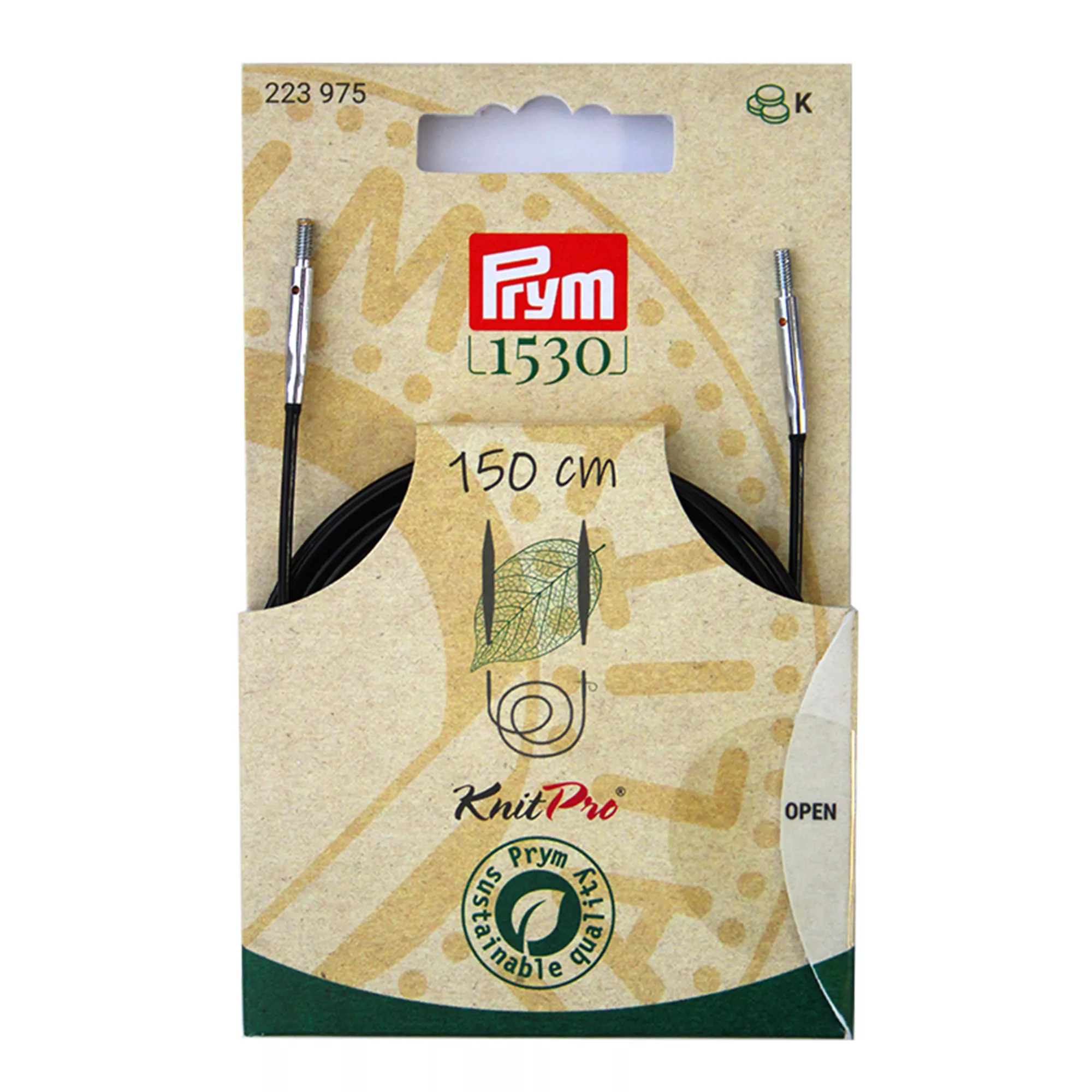 Prym 1530 Seil & Zubehör für Rundstricknadeln