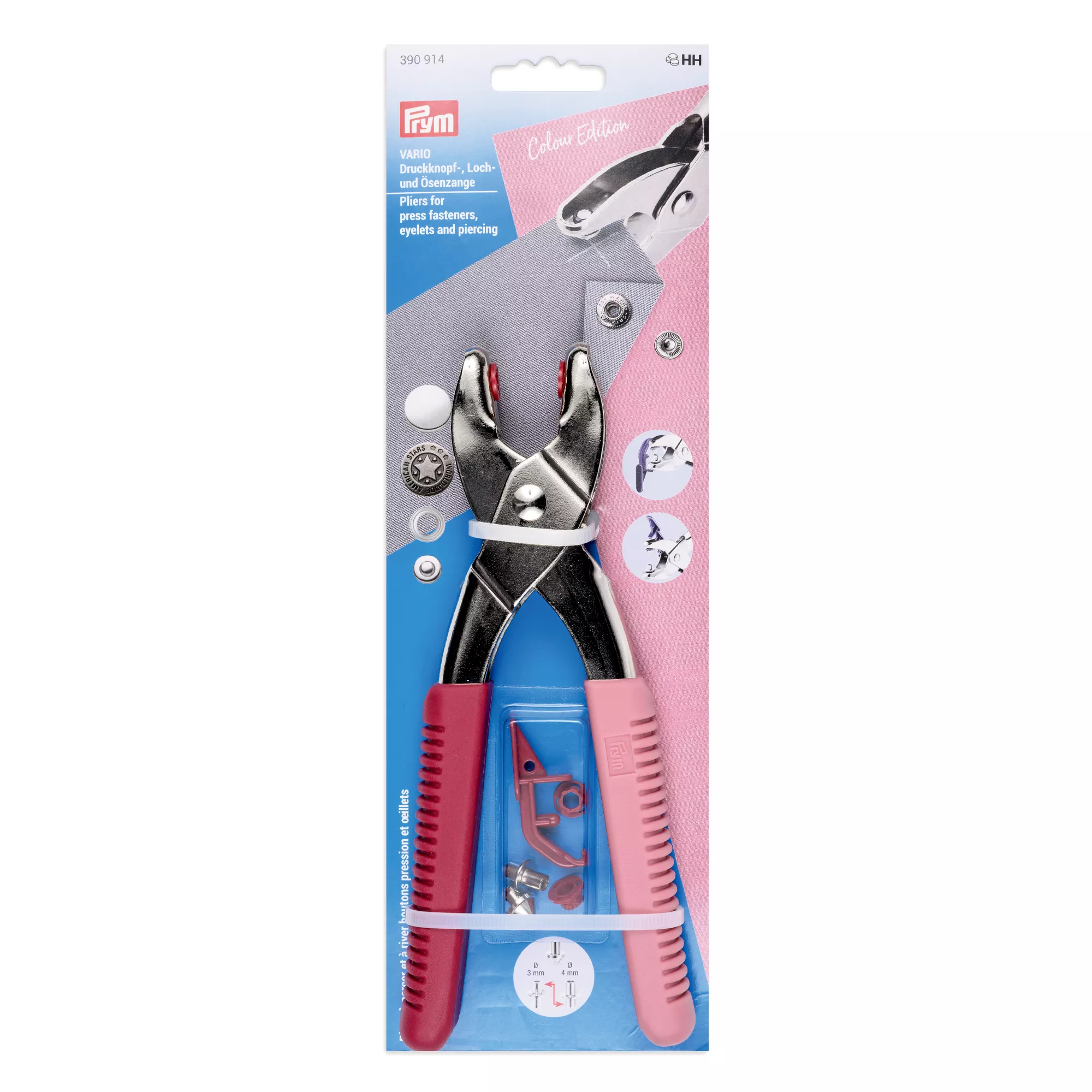 Prym VARIO-Zange m. Lo. Edition Beere