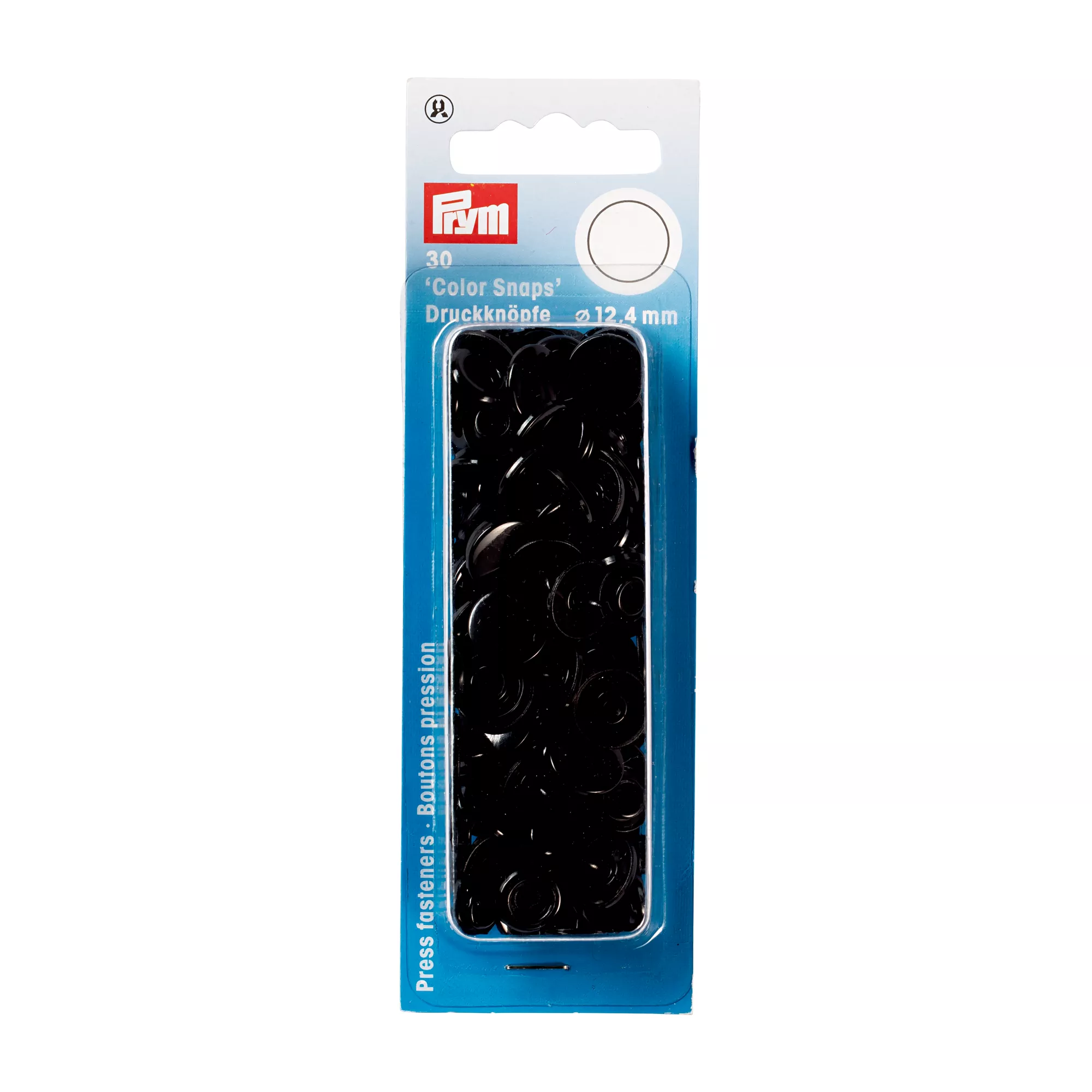 Prym Druckknopf Color Snaps, schwarz