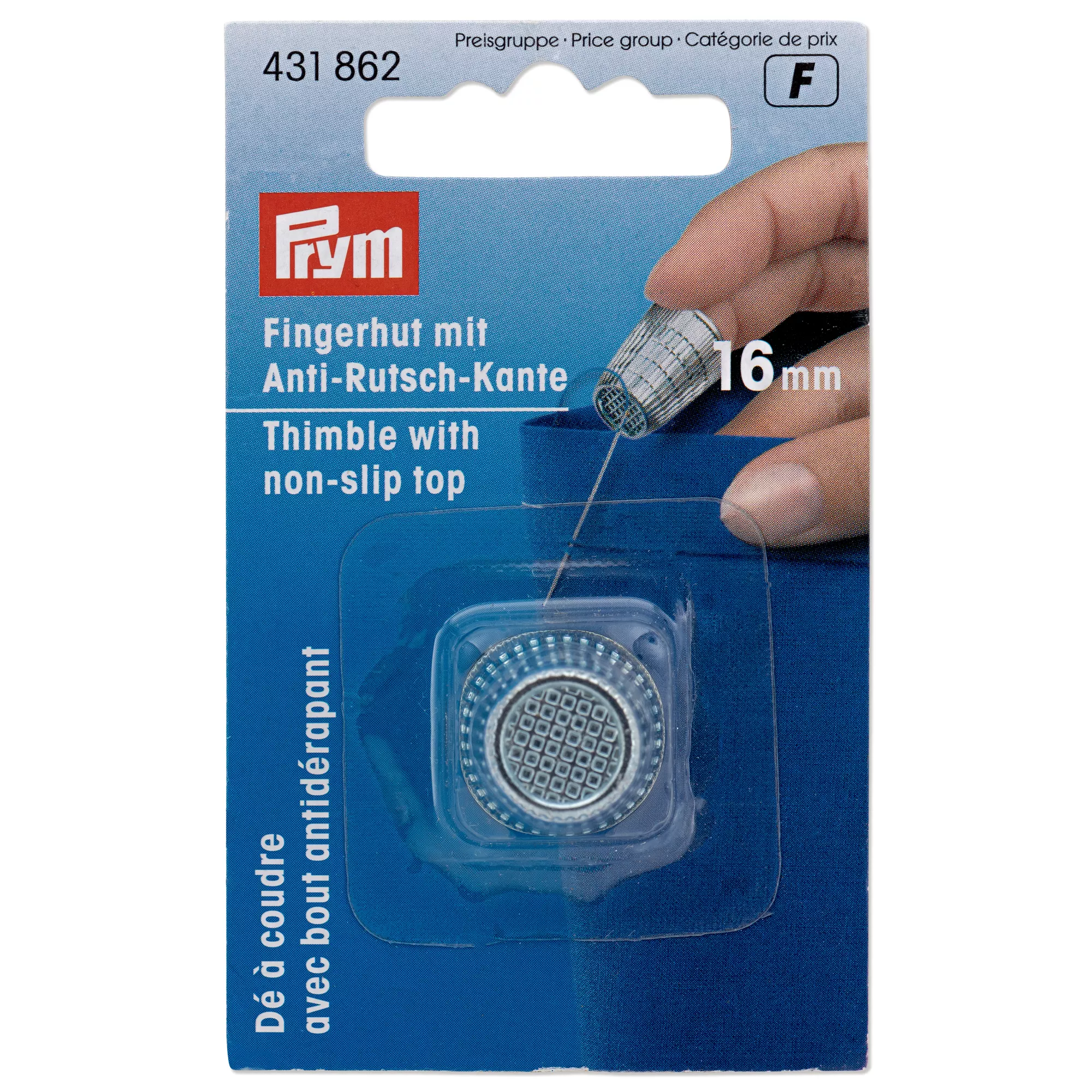 Prym Fingerhut silber