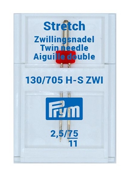 Prym Nähmaschinennadel Zwilling Stretch 2.5 mm