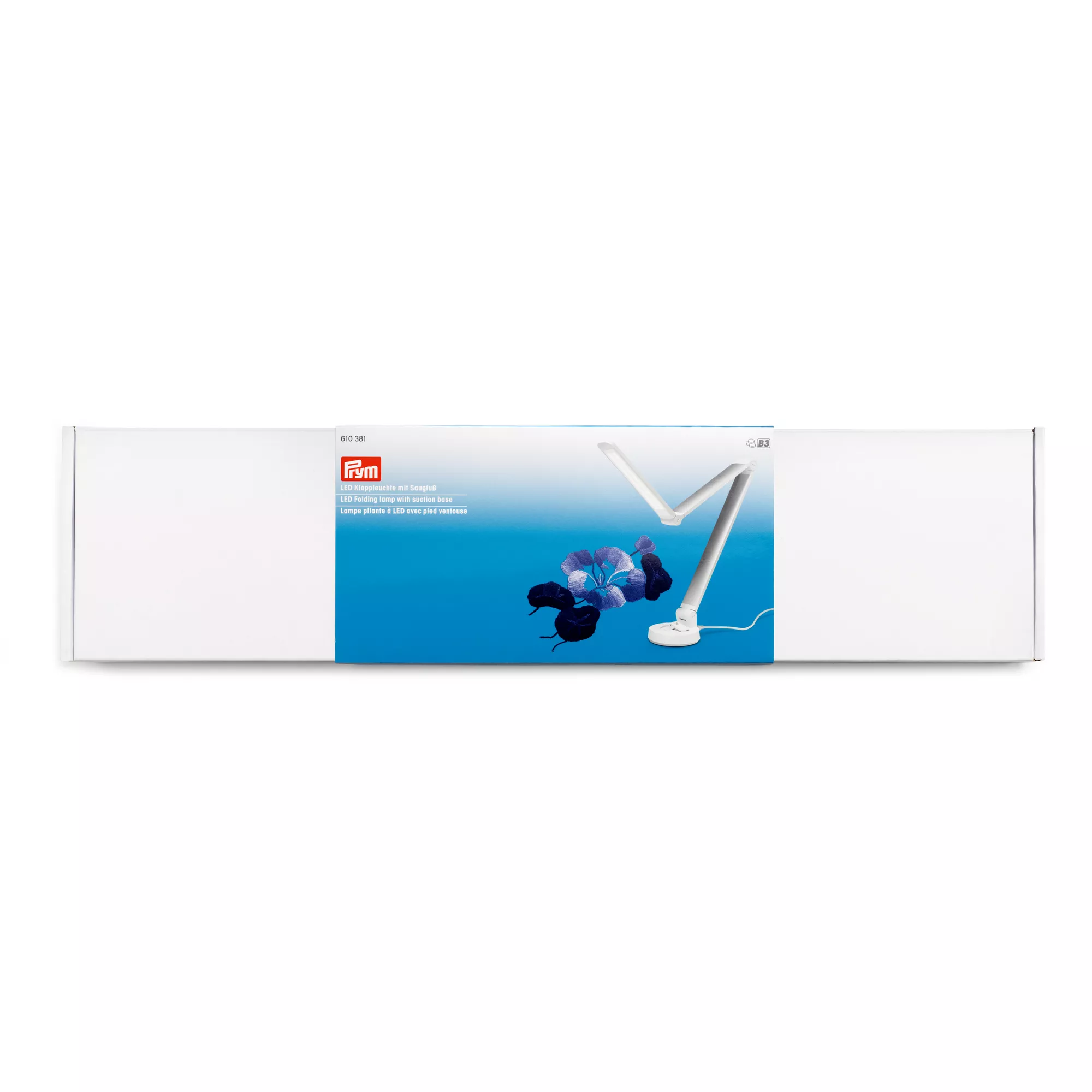 Prym LED Klappleuchte mit Saugfuss