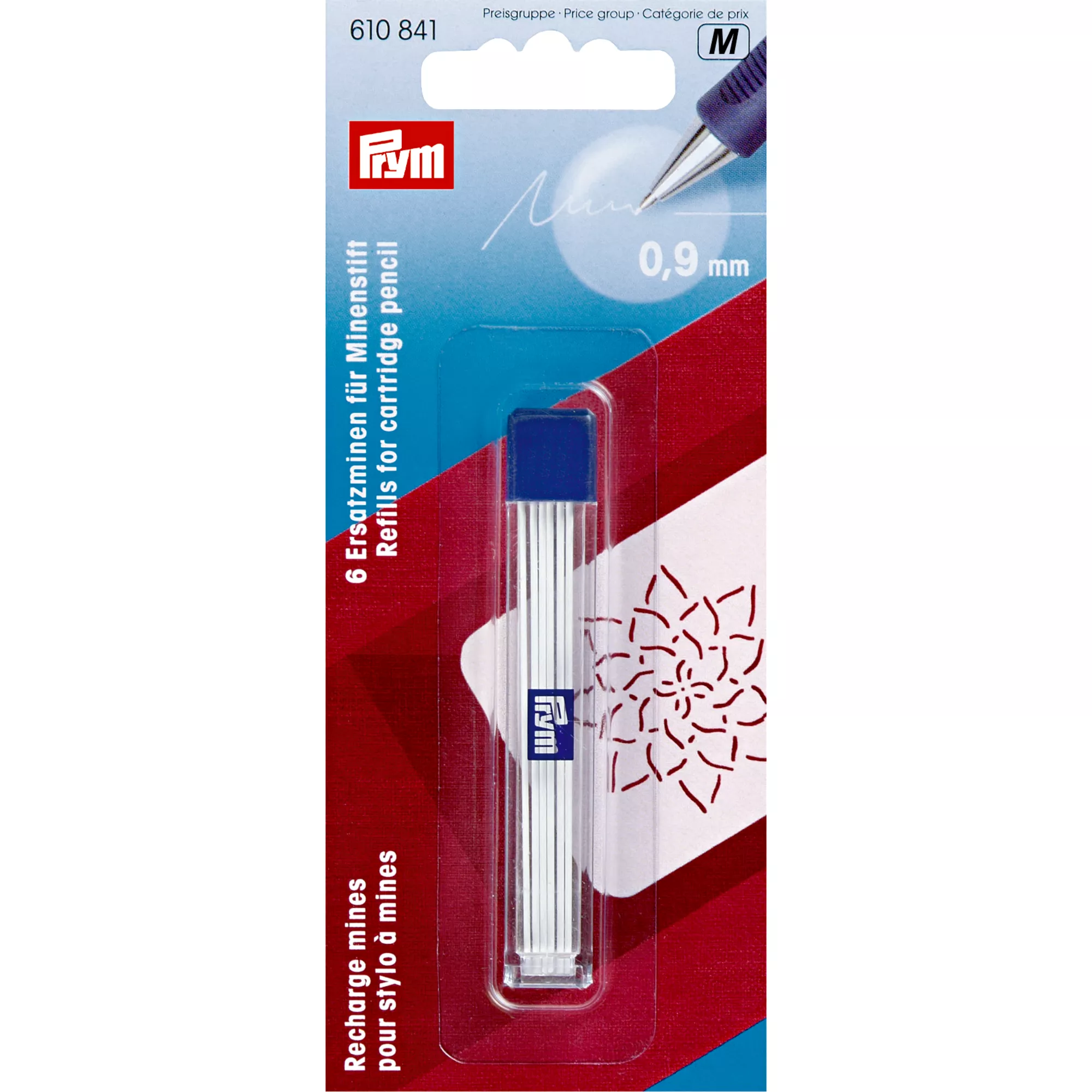 Prym Ersatzminen für Minenstift, weiss