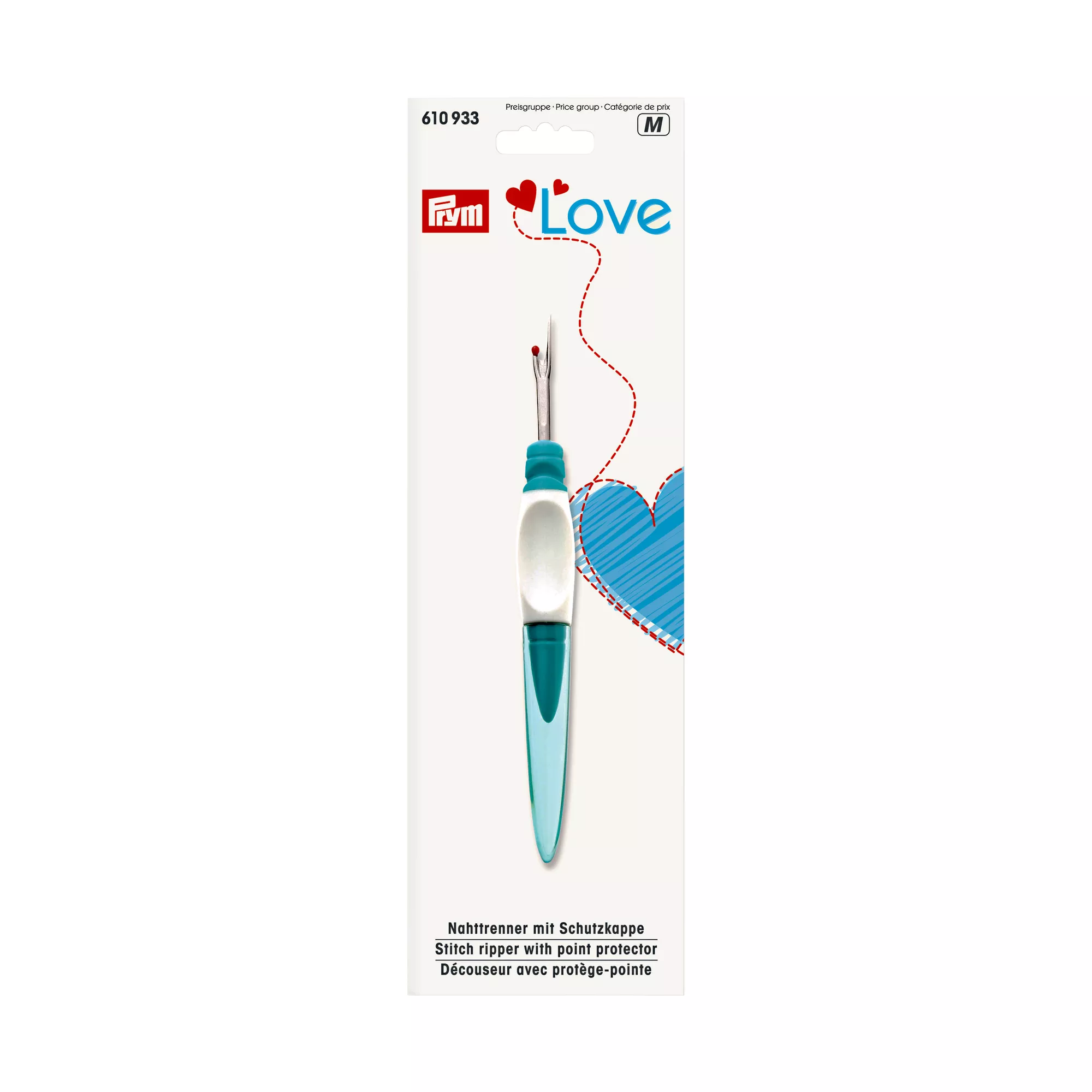 Prym Love Nahttrenner ergonomic klein, türkis