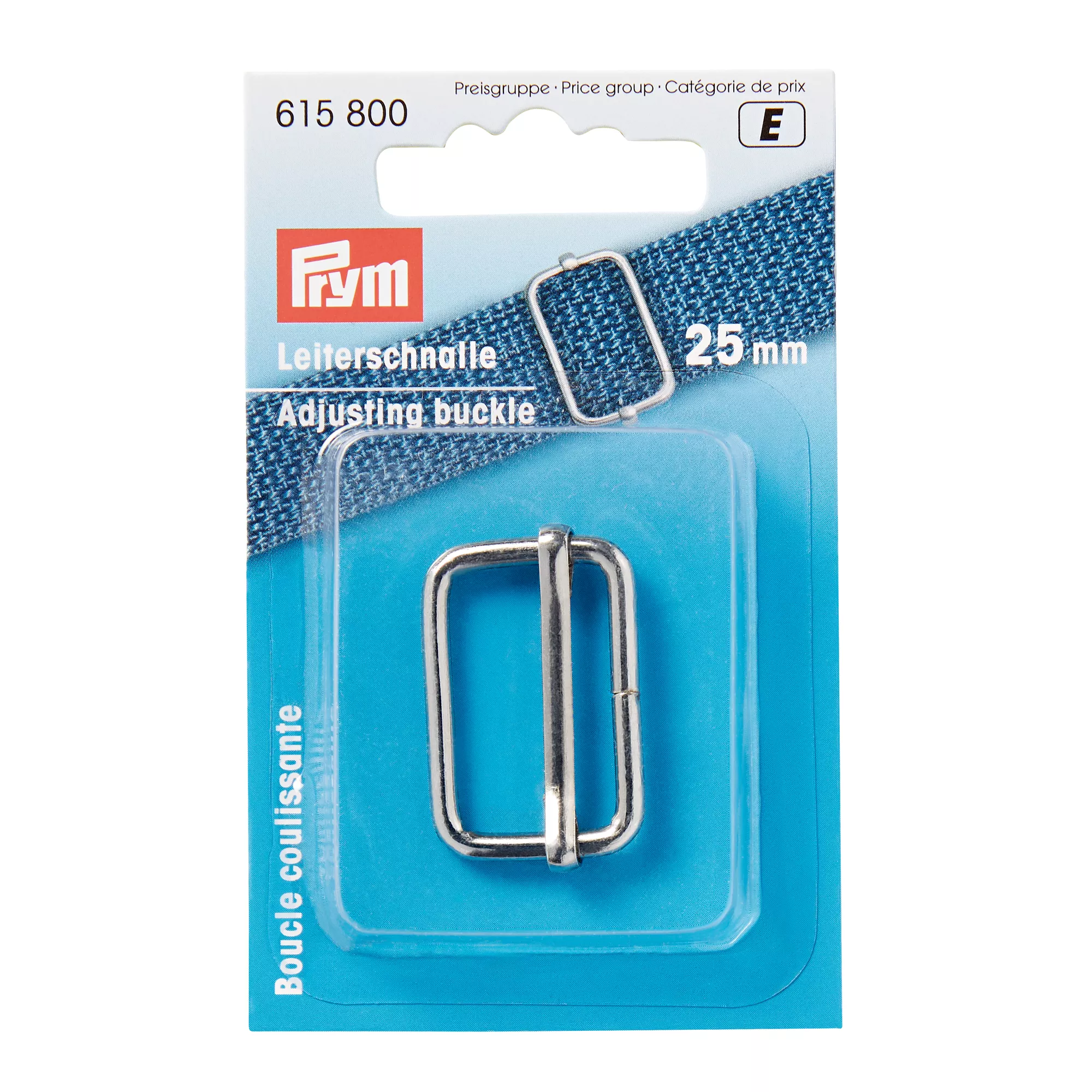 Prym Leiterschnalle, silberfarbig