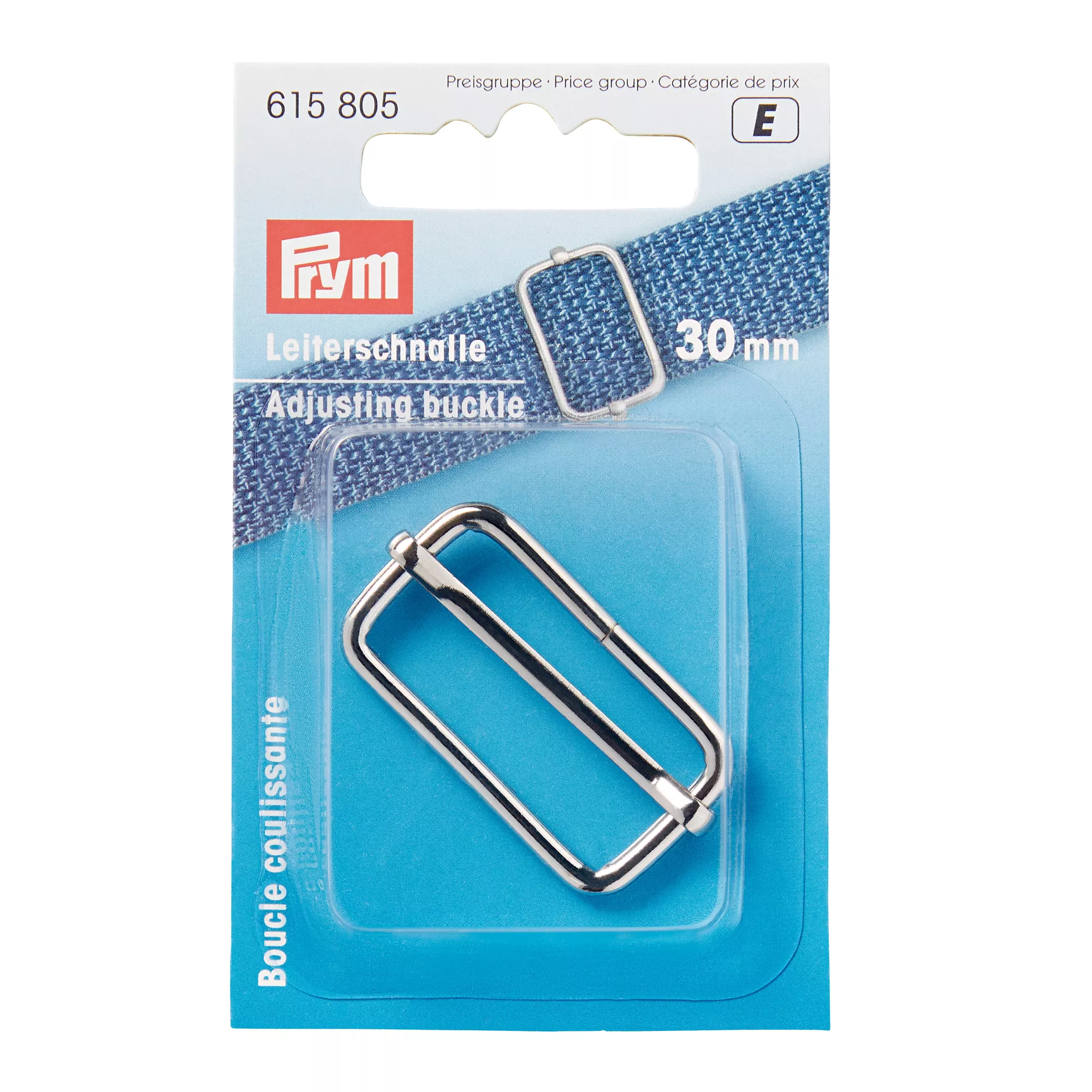 Prym Leiterschnalle, silber