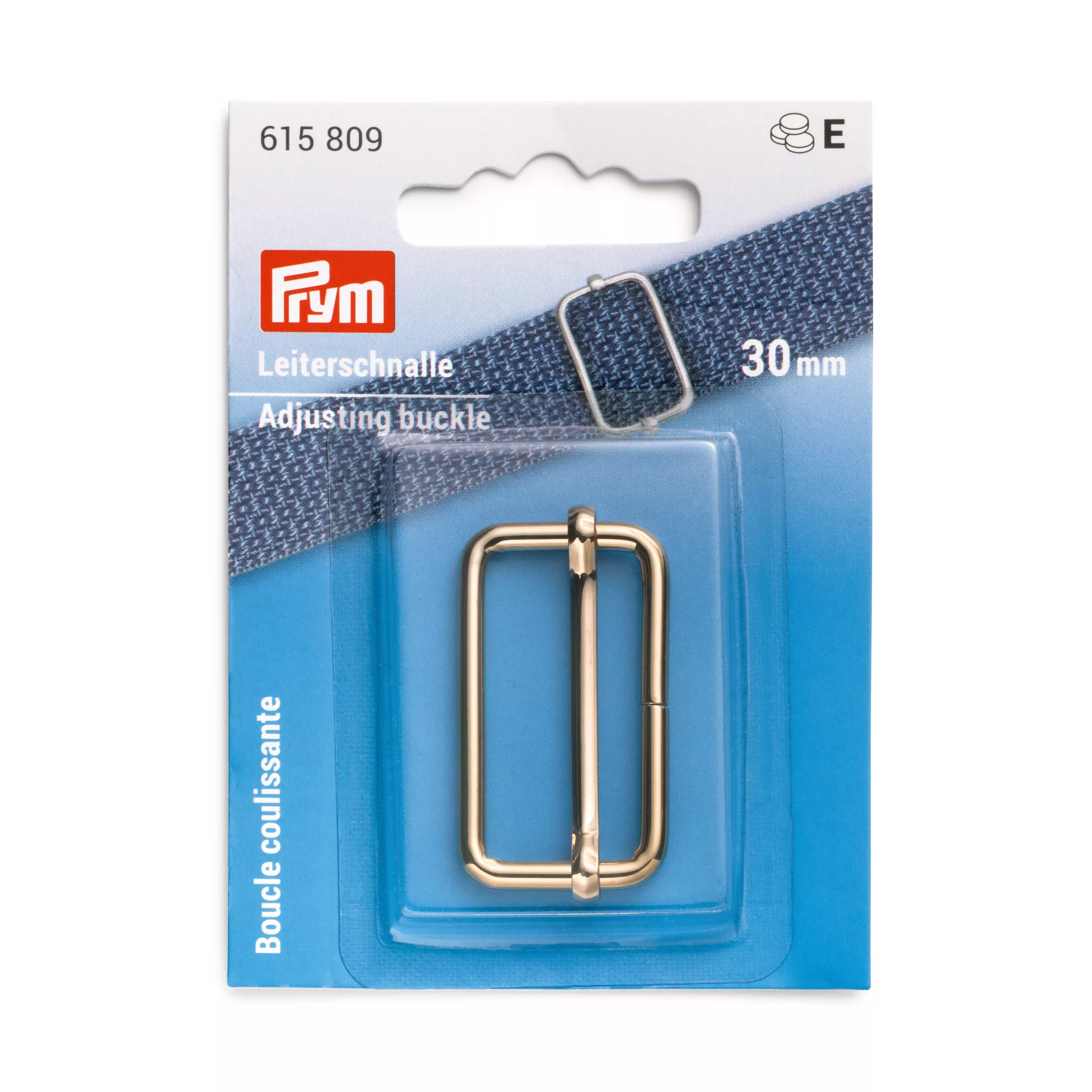 Prym Leiterschnalle, goldfarbig