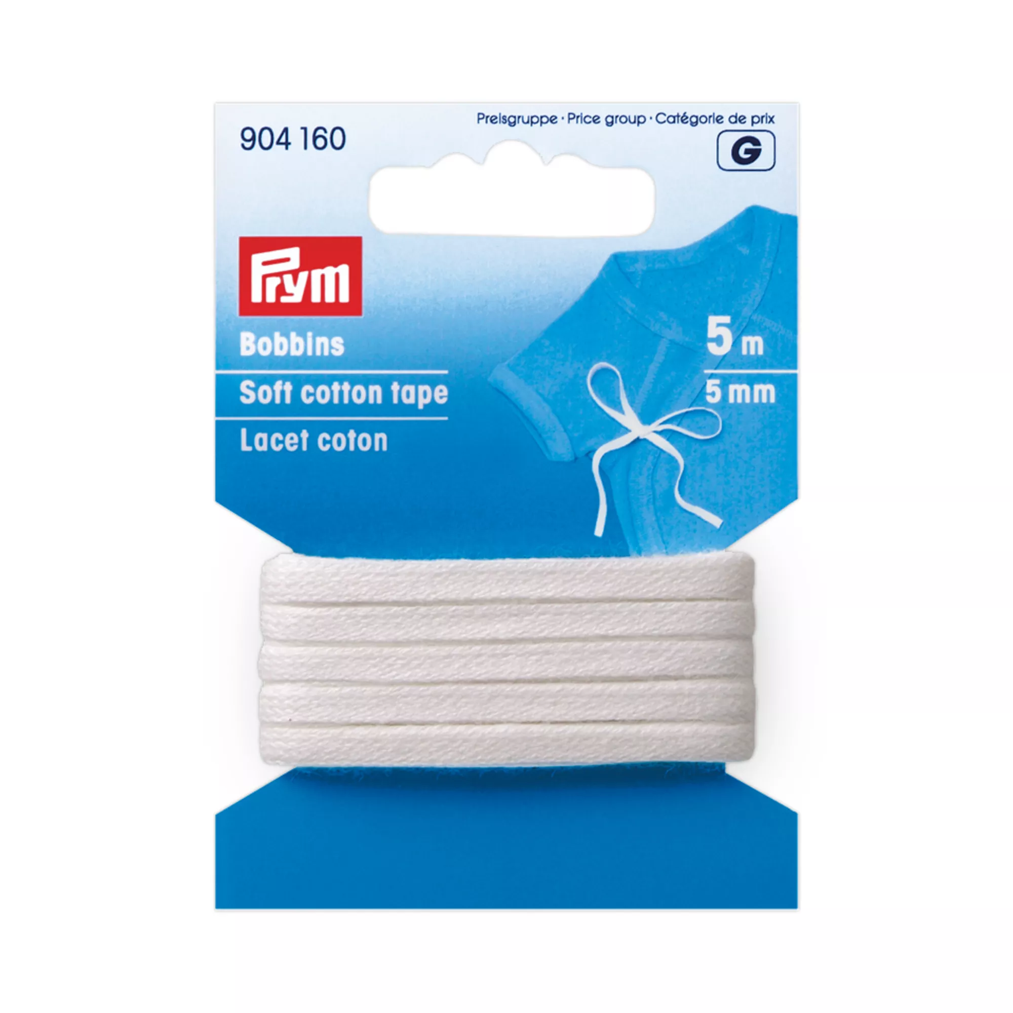 Prym Bobbins, weiss