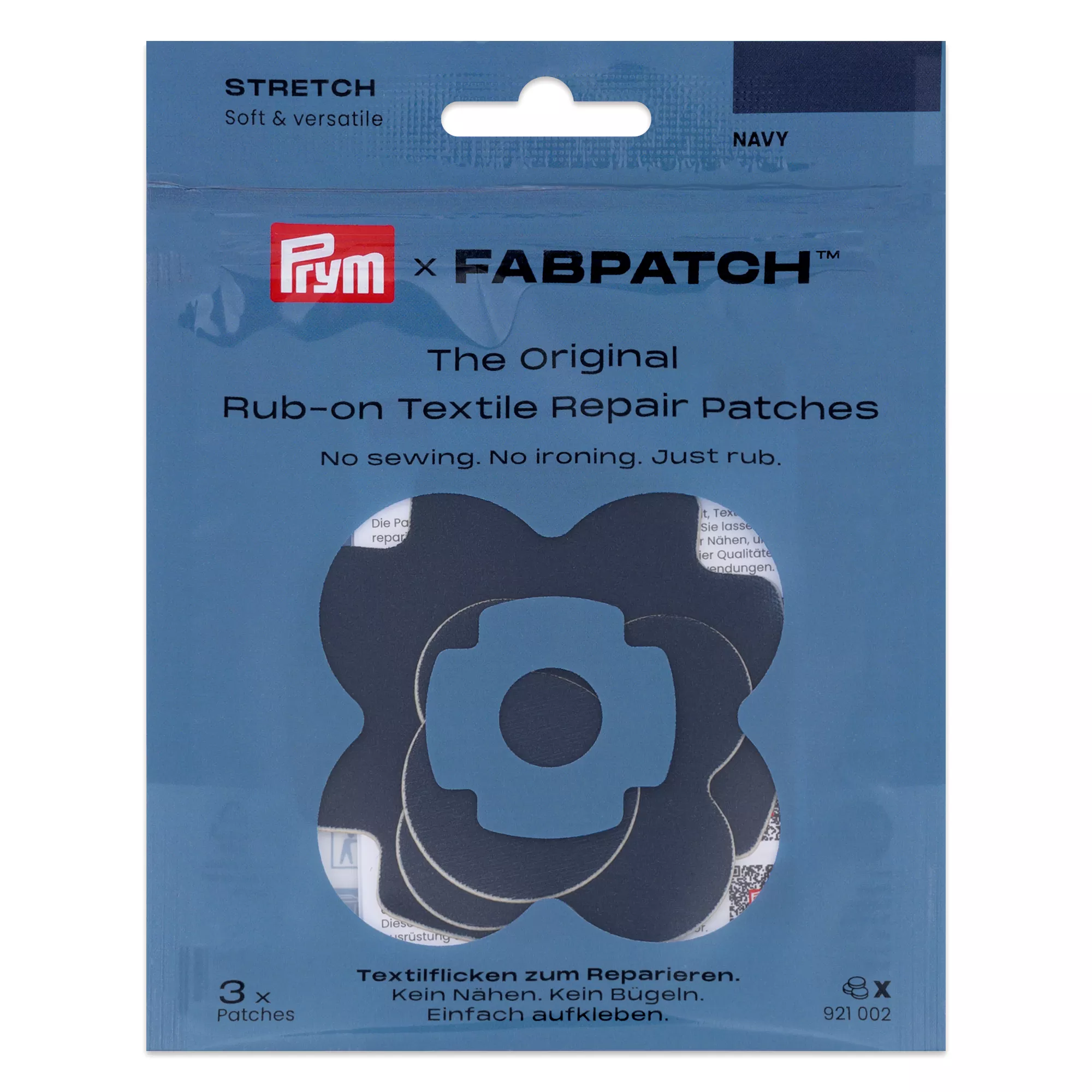 Prym Rub-on Patch STRETCH marine