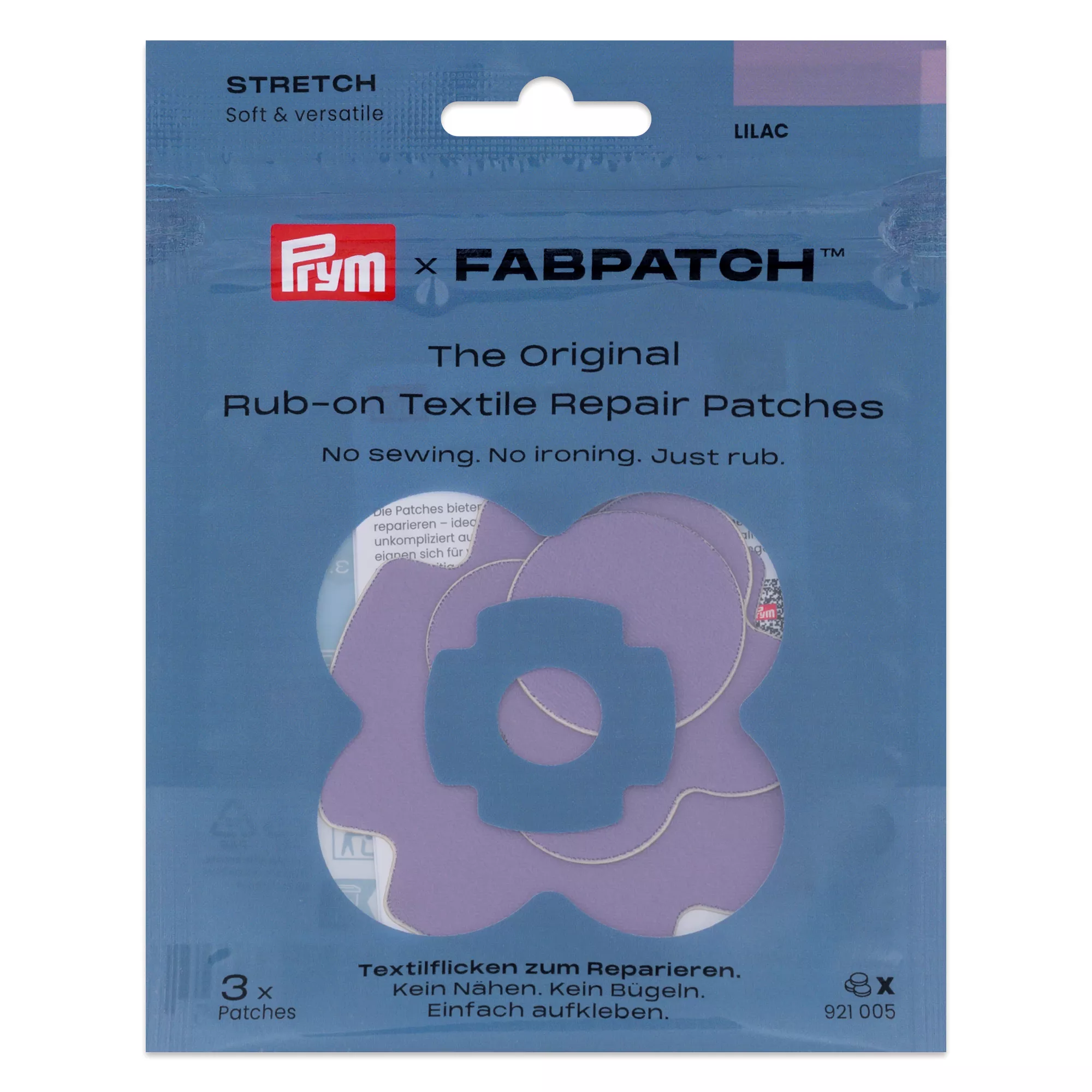 Prym Rub-on Patch STRETCH flieder