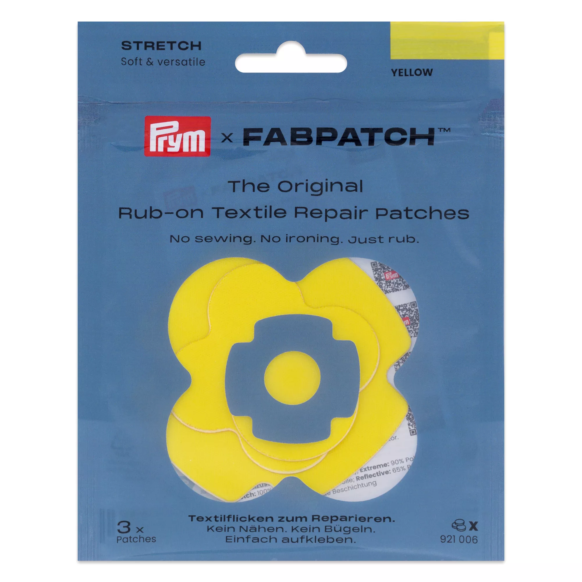 Prym Rub-on Patch STRETCH gelb