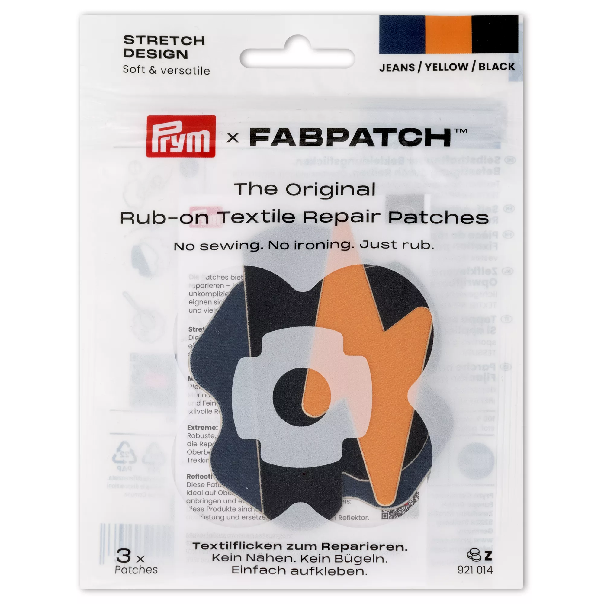 Prym Rub-on Patch STRETCHDE. Blitz Wolke