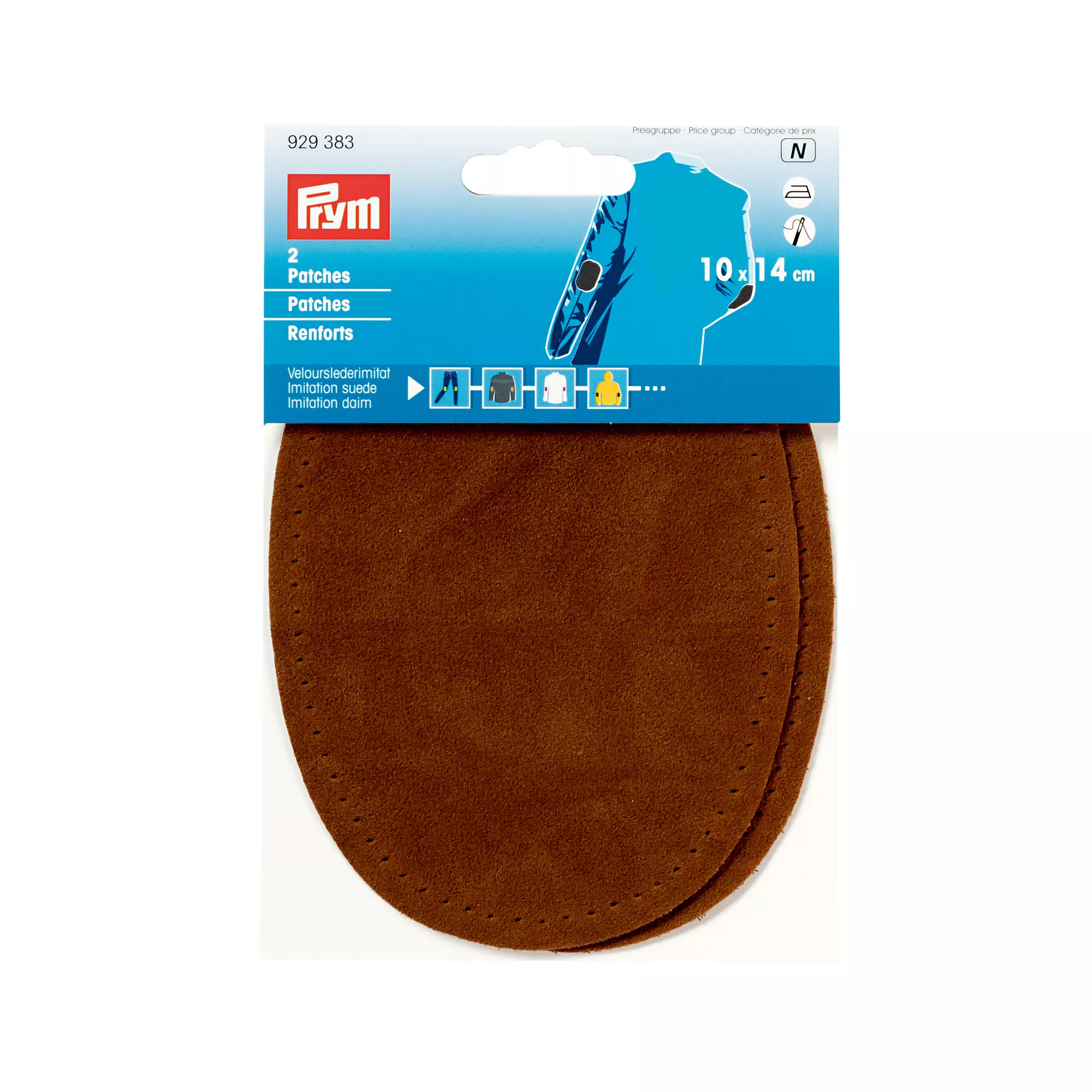 Prym Patches Velourslederimitat, camel