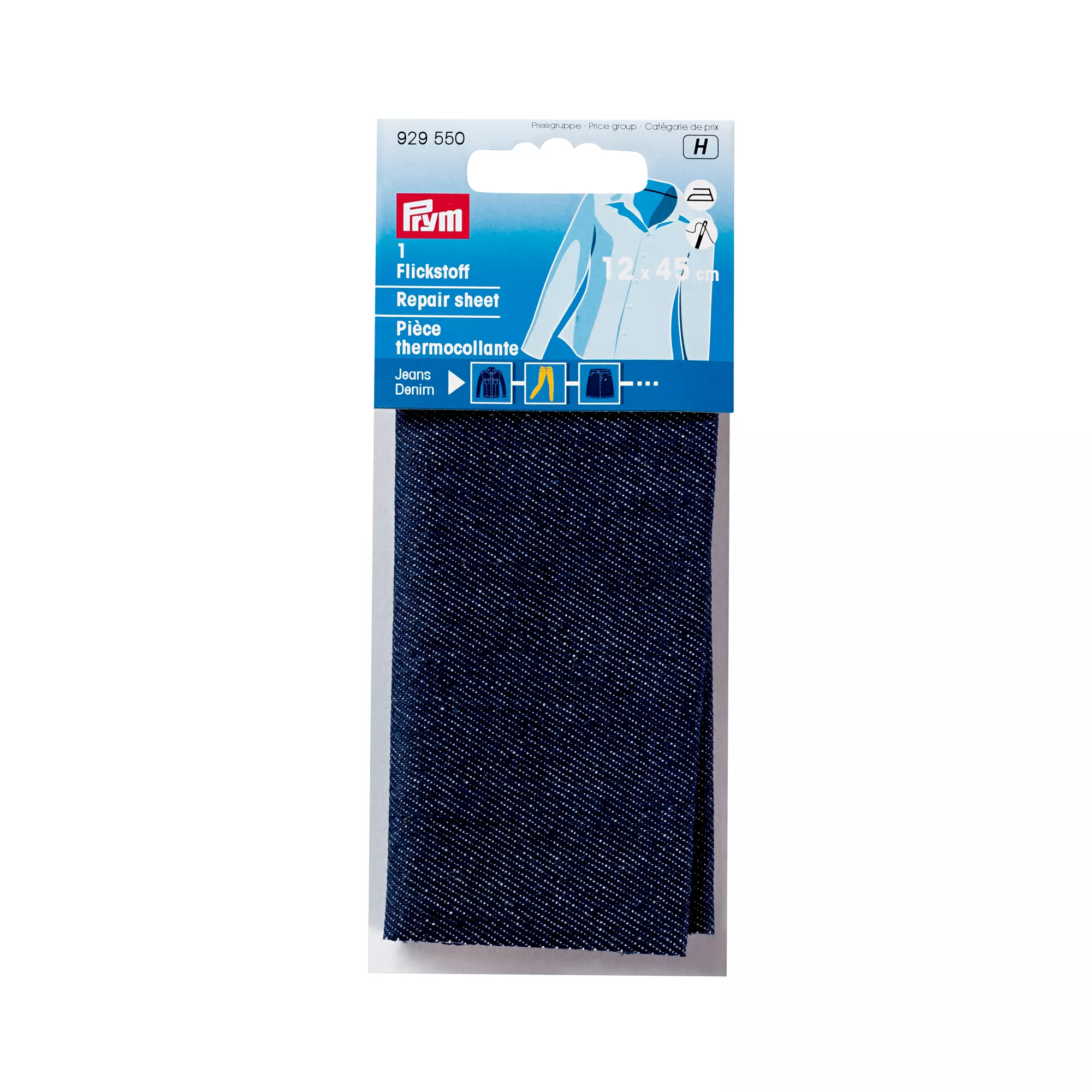Prym Flickstoff, jeans, dunkelblau
