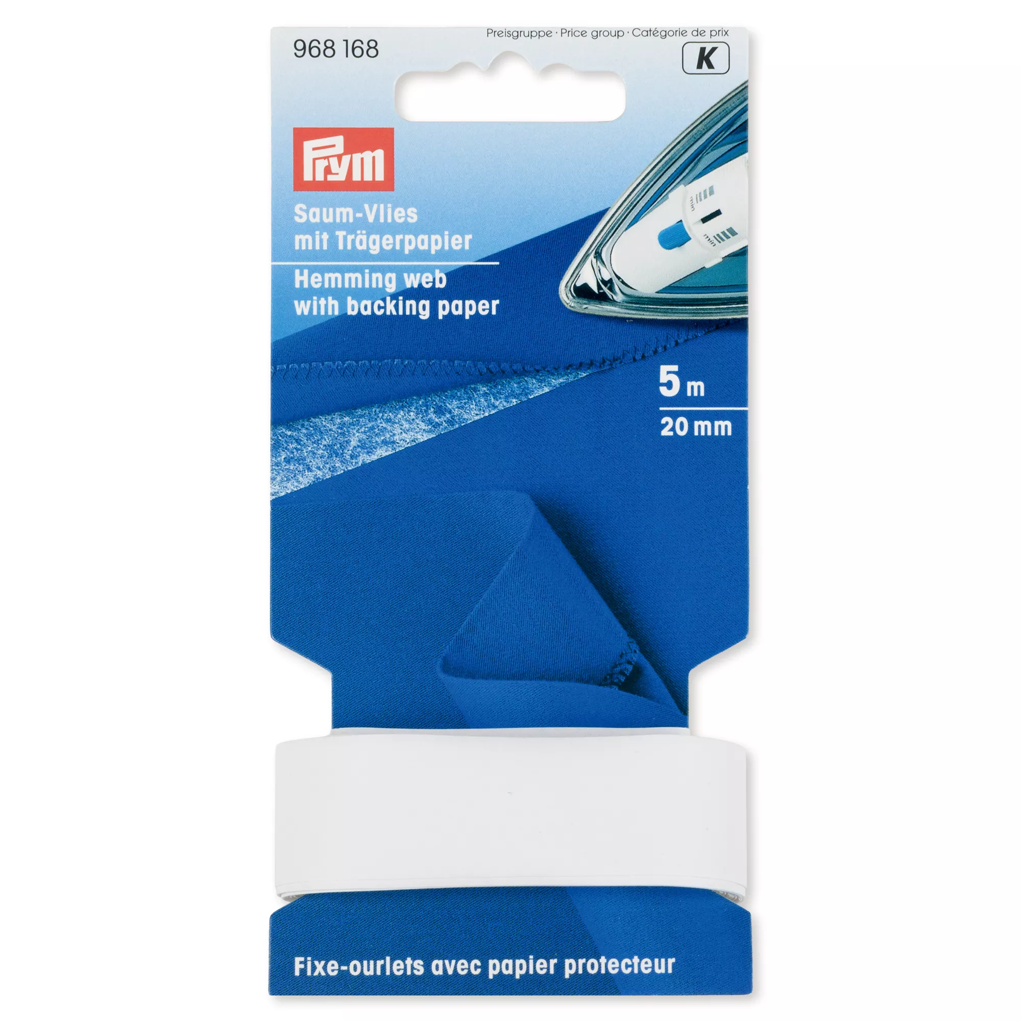 Prym Saumvlies Trägerpapier, weiss