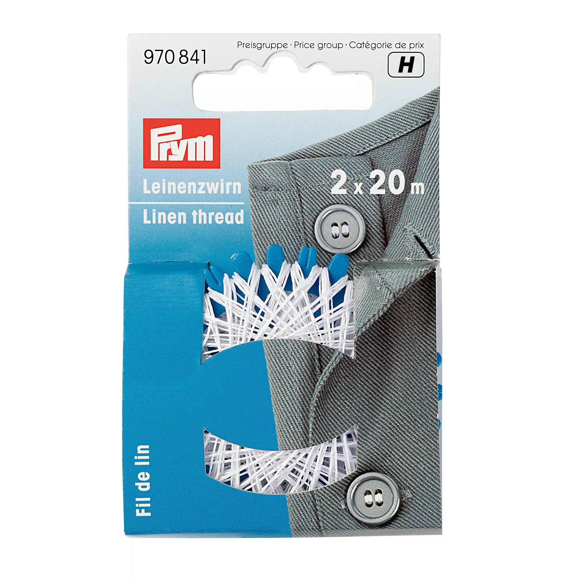 Prym Leinenzwirn, weiss