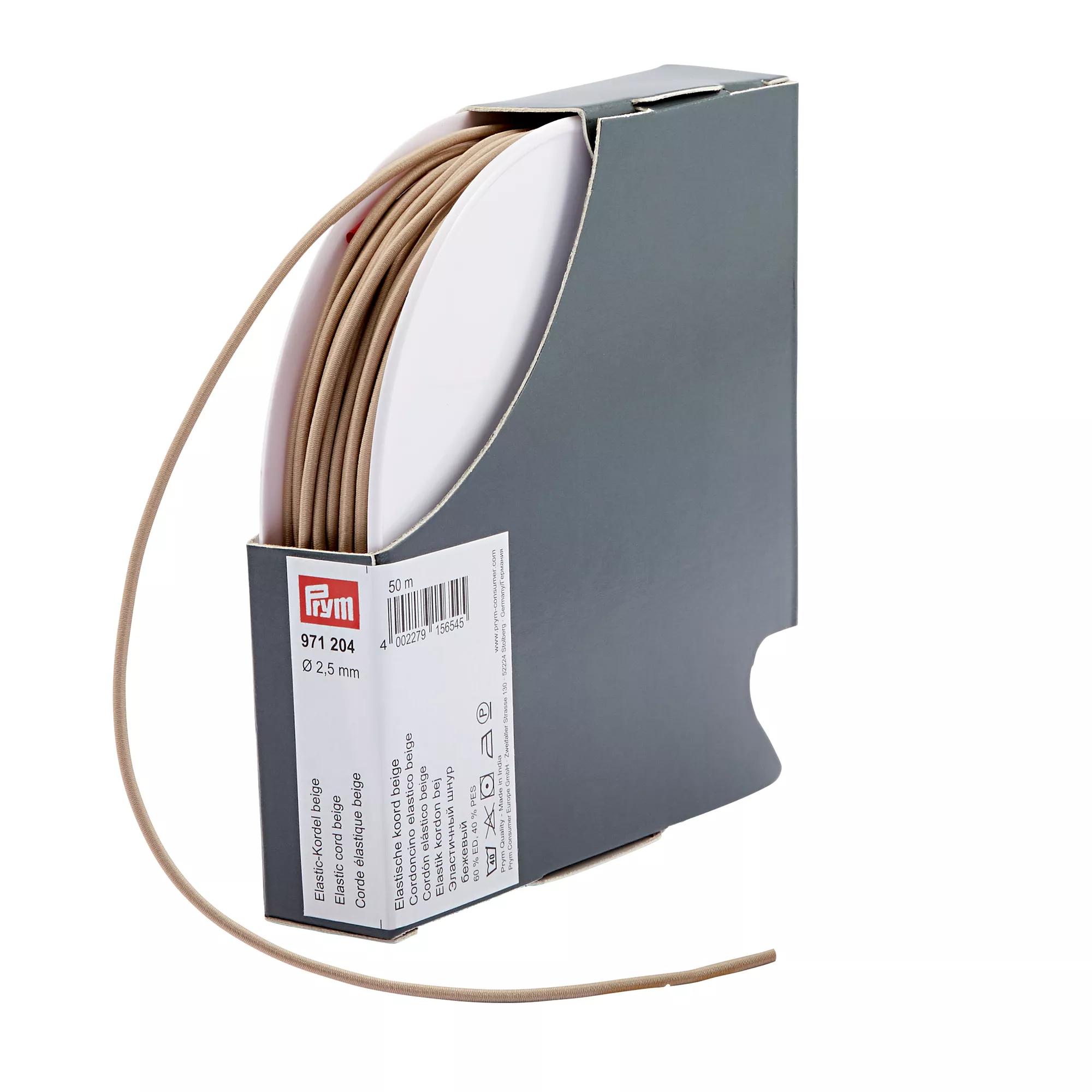 Prym Elastic-Kordel, beige