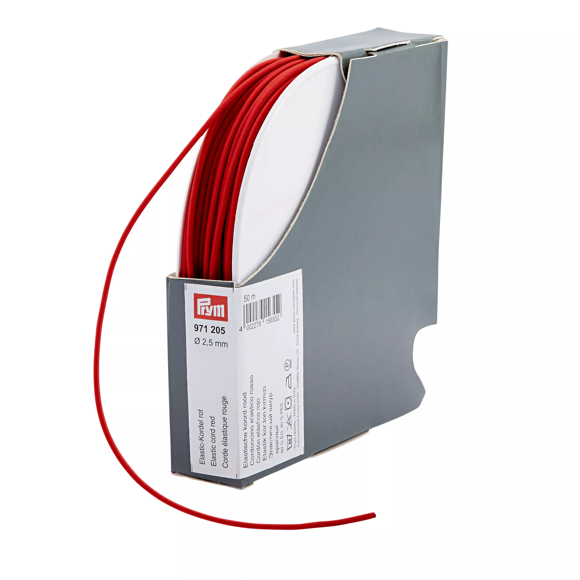 Prym Elastic-Kordel, rot