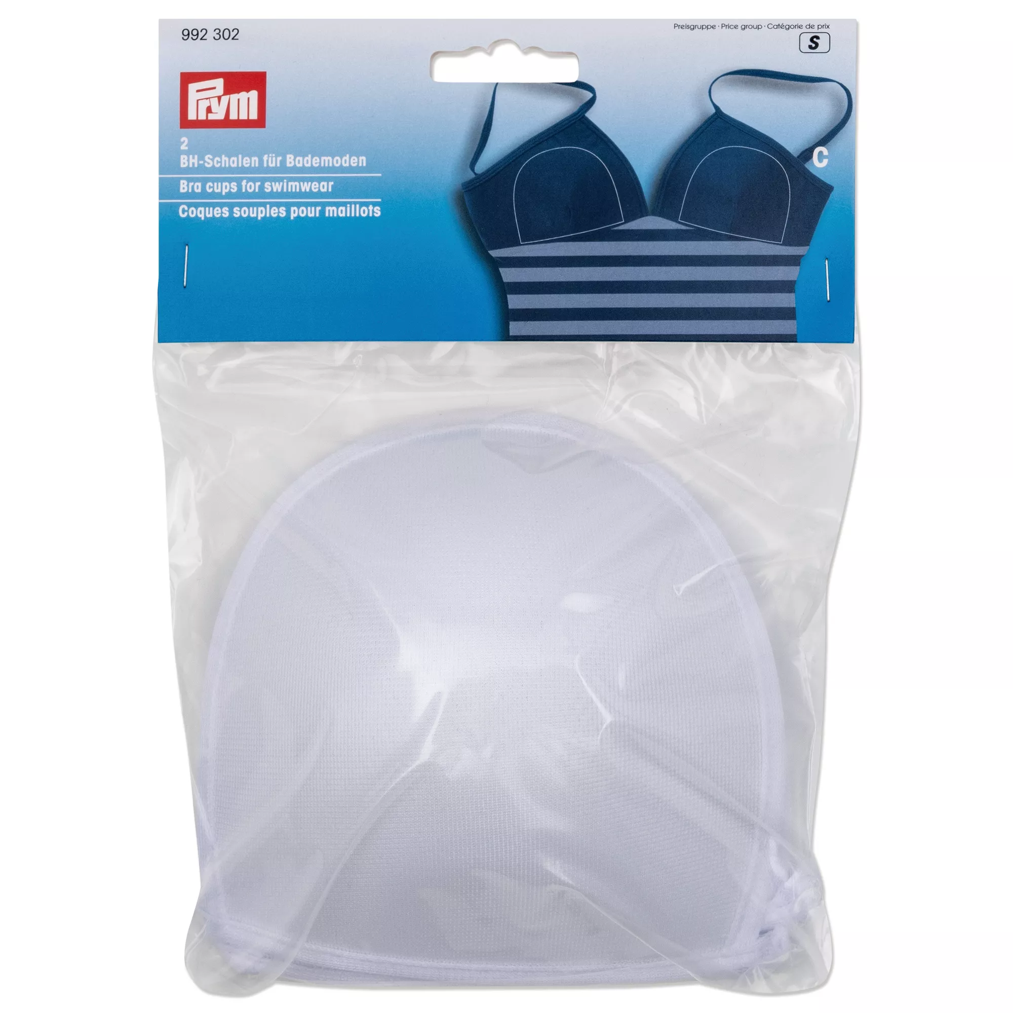Prym BH-Schalen für Bademoden, weiss
