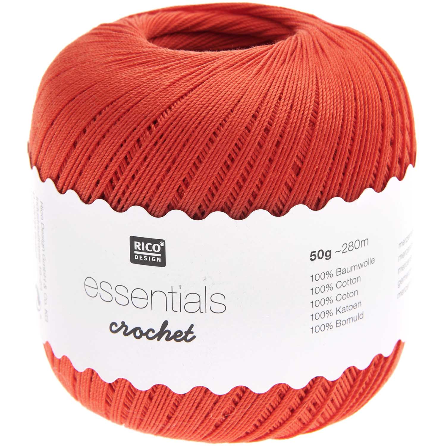 Rico Essentials Crochet, koralle