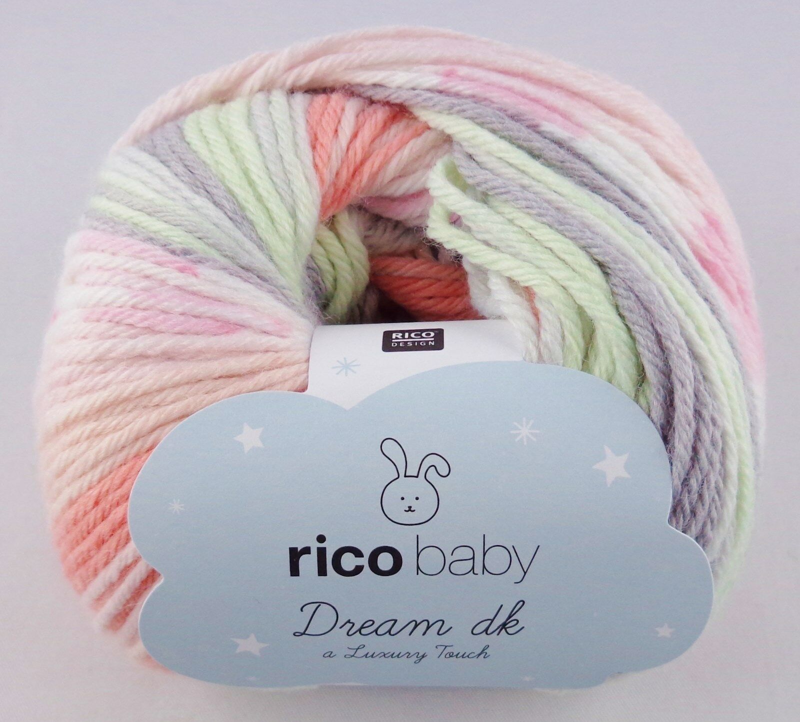 Rico Baby Dream DK Luxury touch, lachs-grau