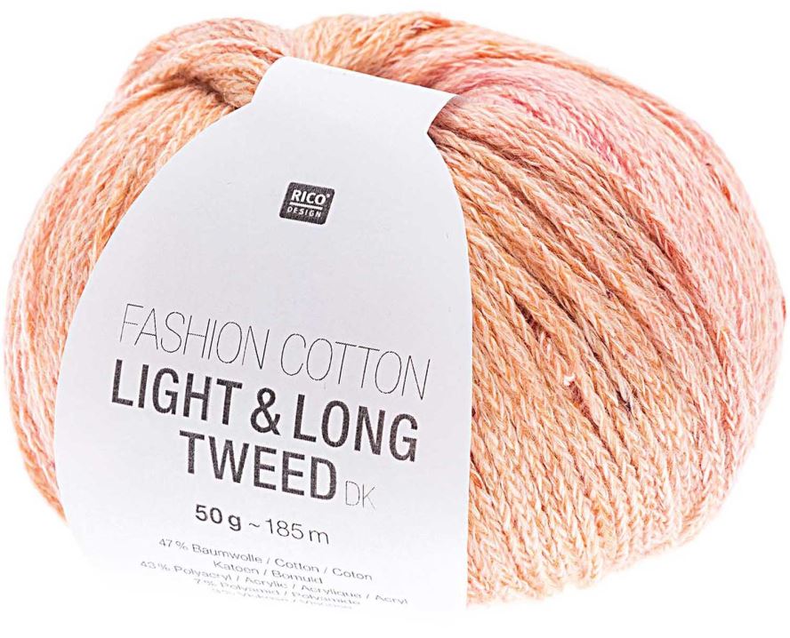 Rico Fashion Cotton Light + Long TW, grün-pink