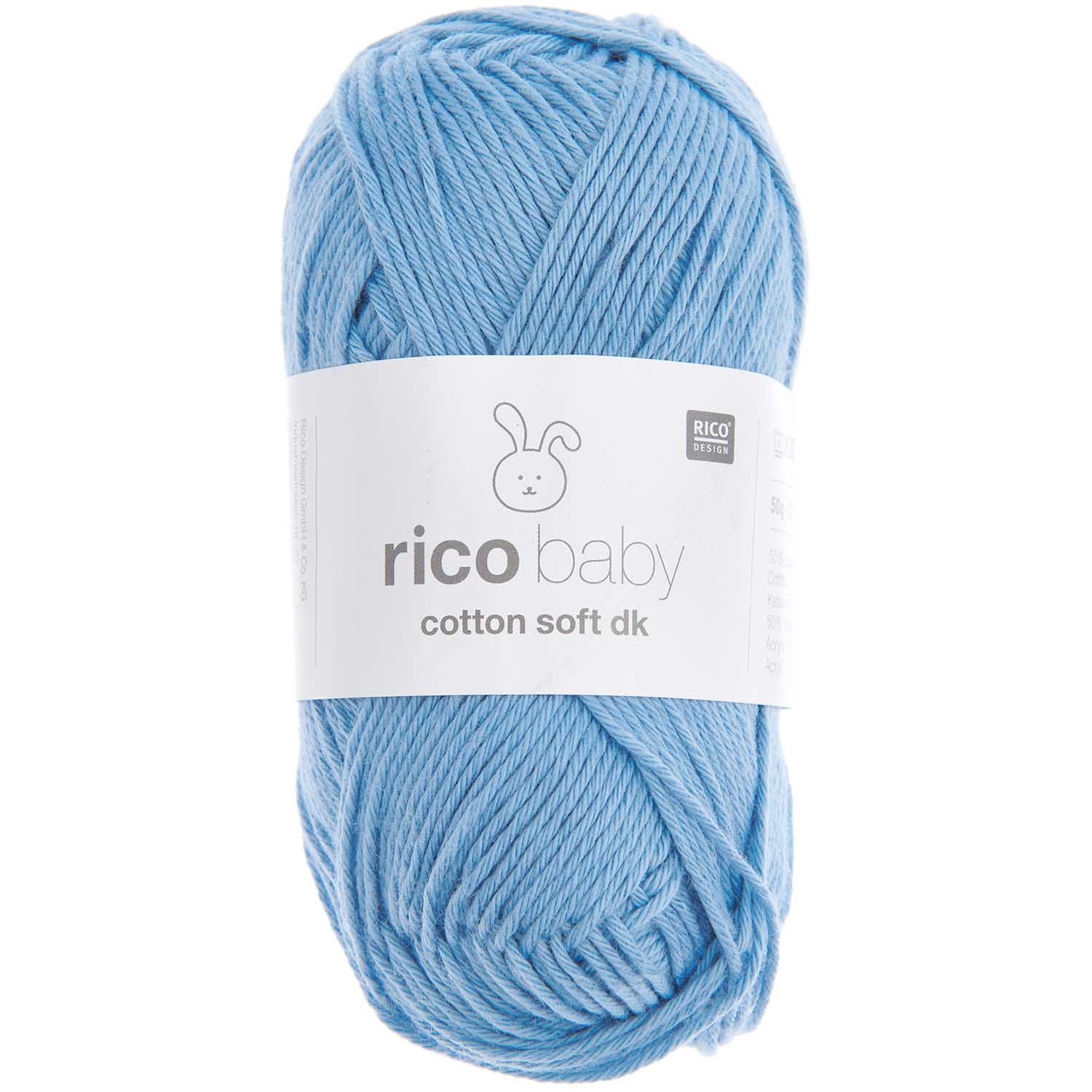 Rico Baby Cotton Soft DK, blau