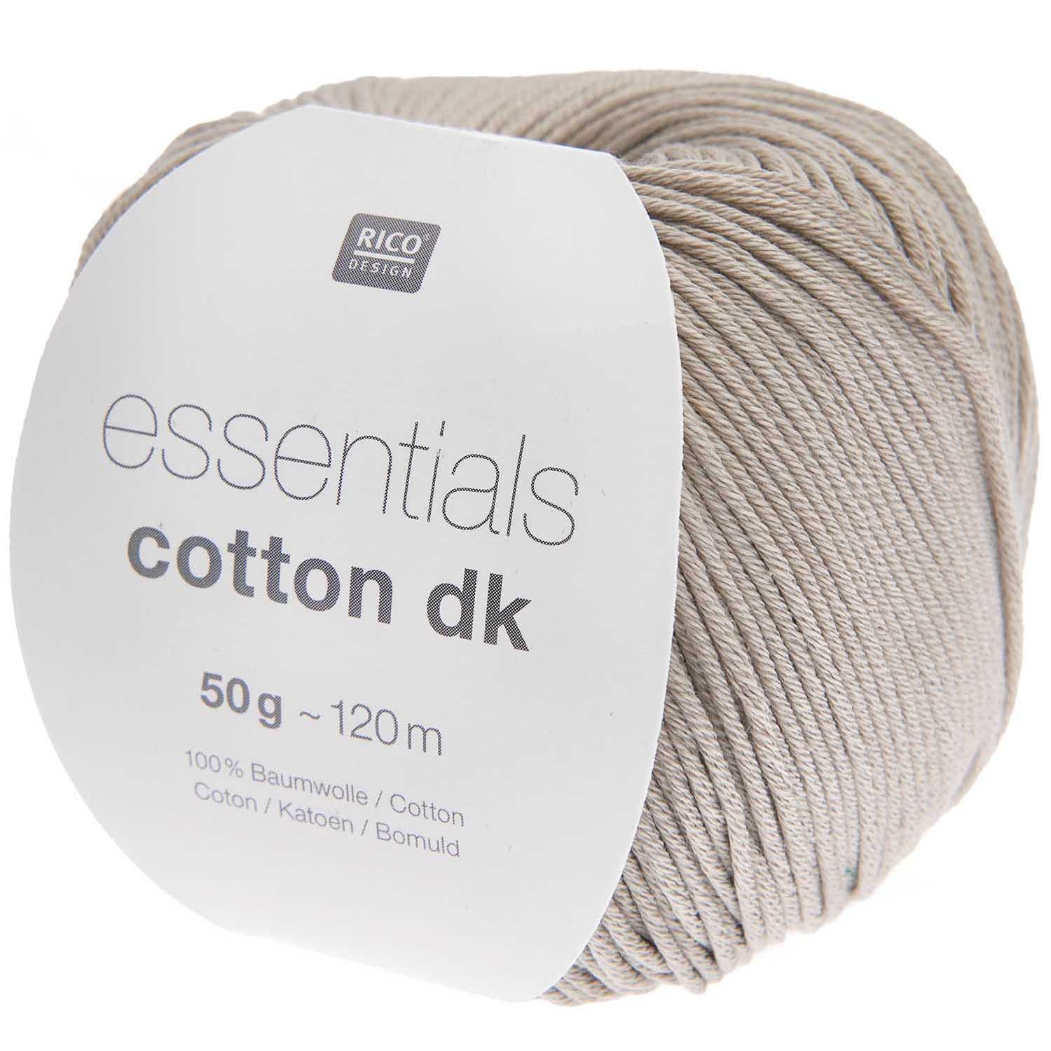 Rico Essentials Cotton DK, staub