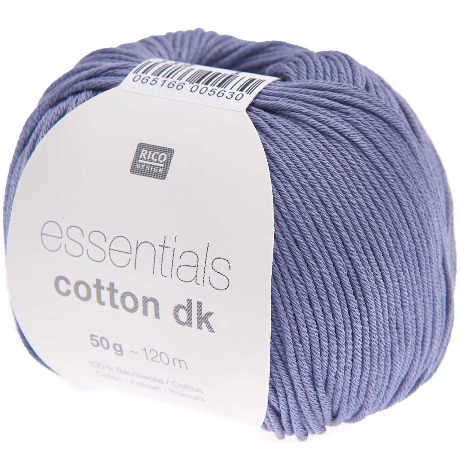Rico Essentials Cotton DK, ozeanblau
