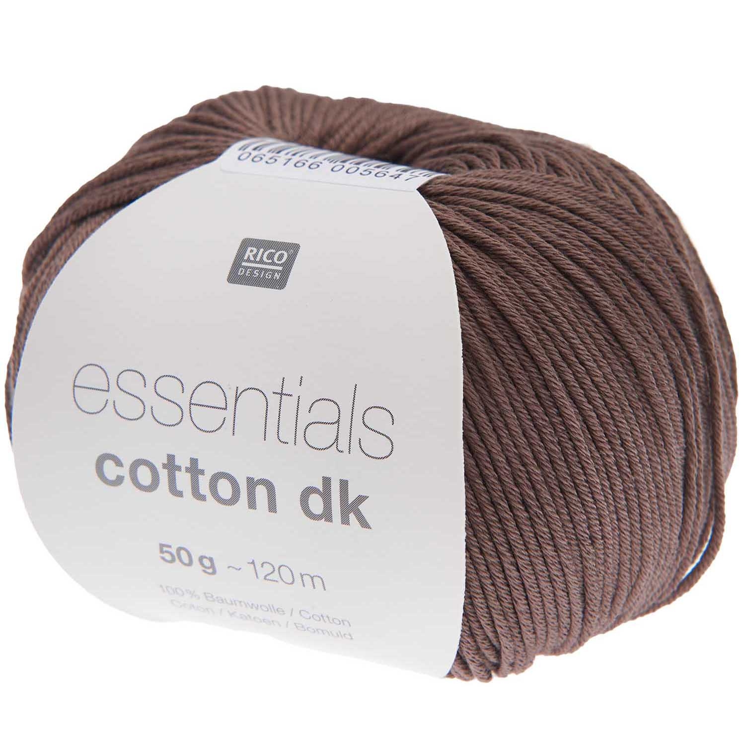 Rico Essentials Cotton DK, braun