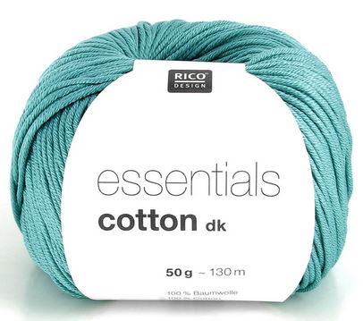 Rico Essentials Cotton Dk, dunkeltürkis