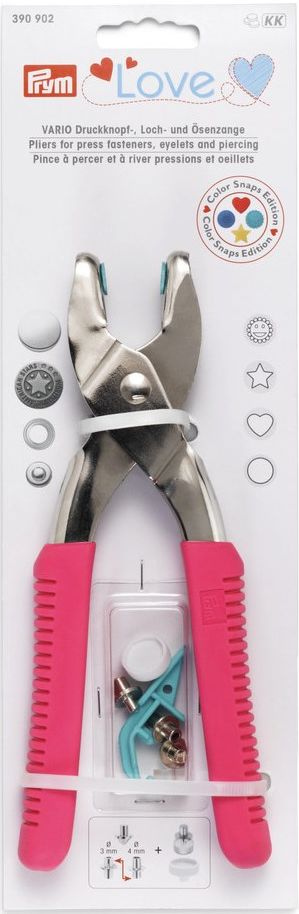 Prym Love Vario-Zange inkl. Werkzeug, pink
