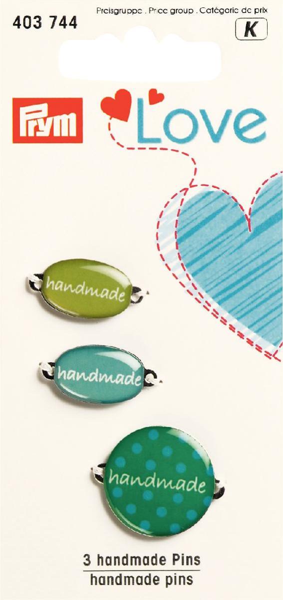 Prym Love Handmade Label, grün