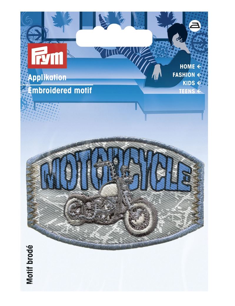 Applikation Label Motorcycle