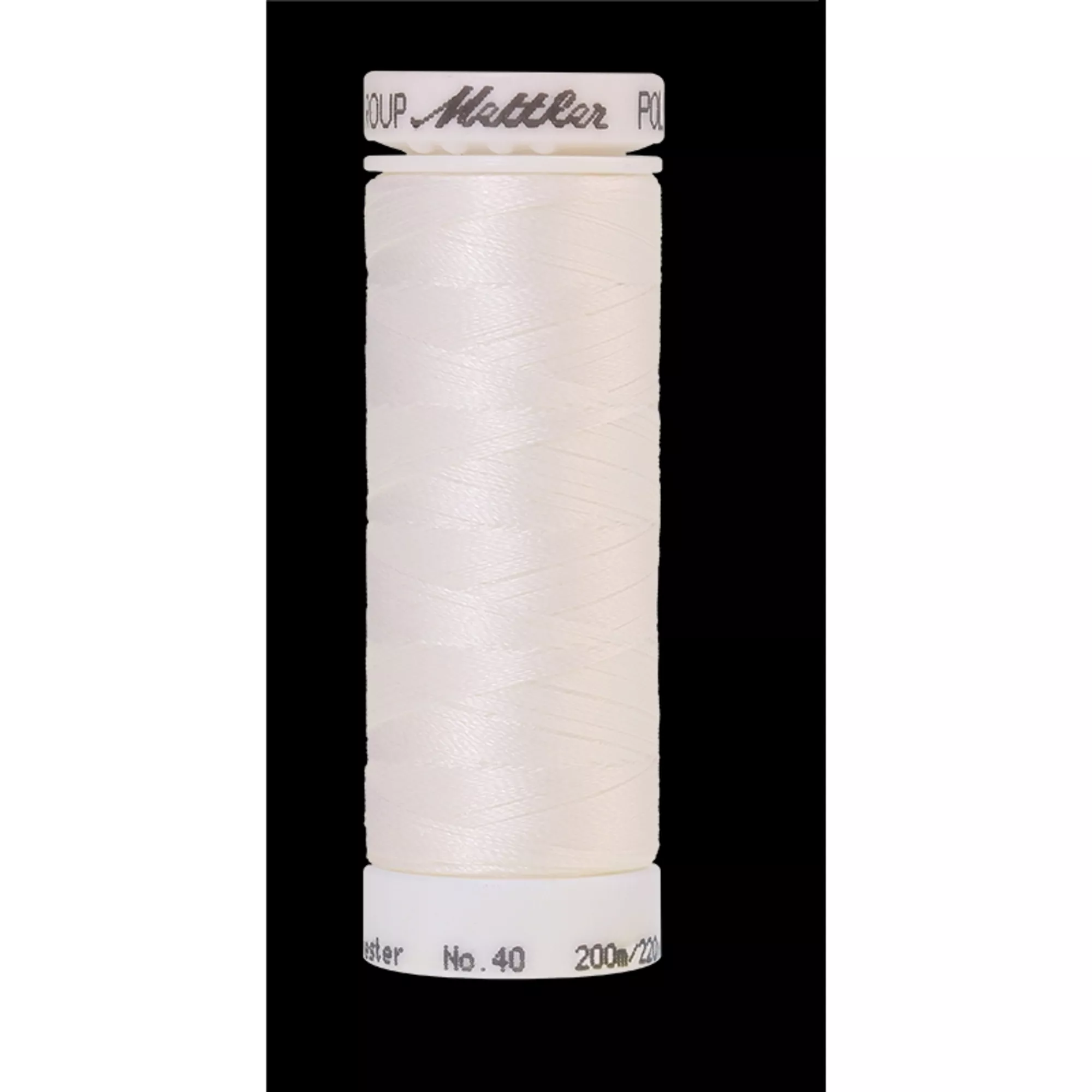 Mettler Nähfaden Poly Sheen, weiss