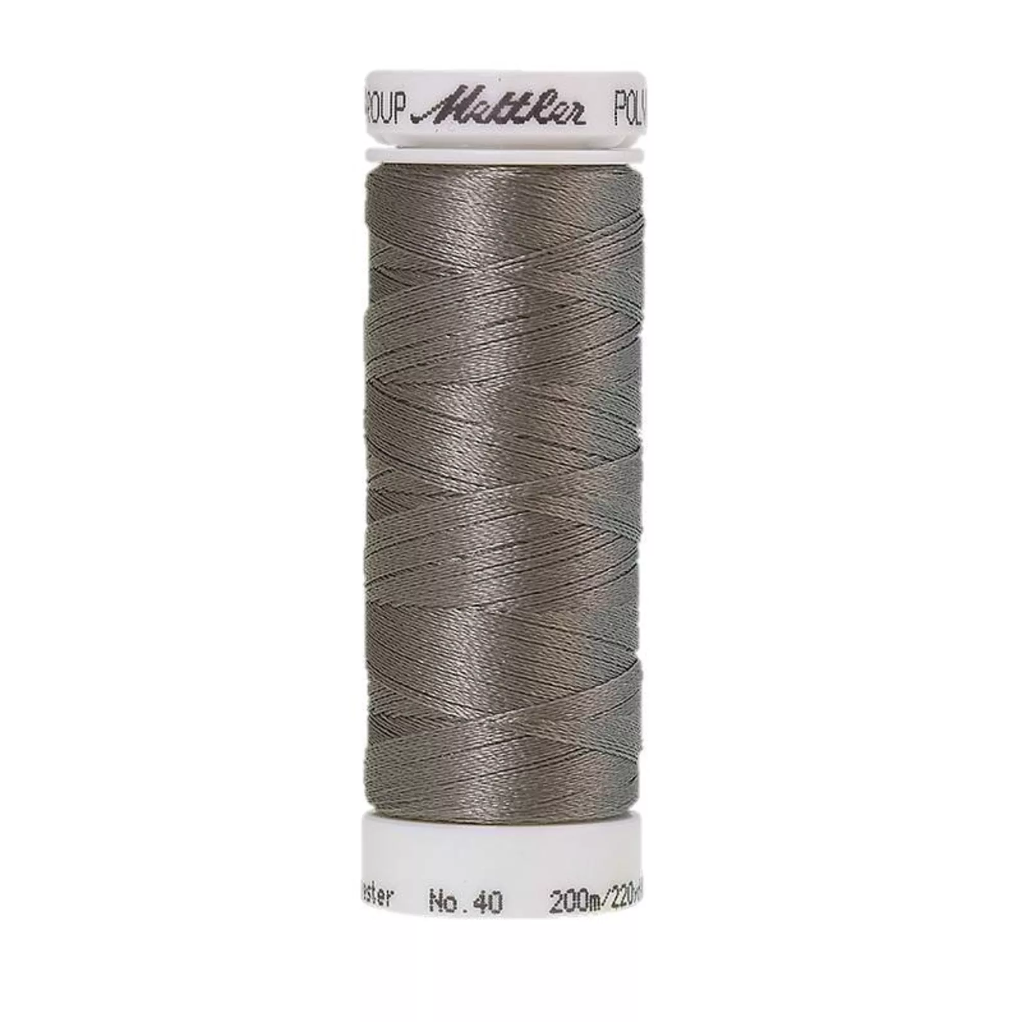 Mettler Nähfaden Poly Sheen, grau