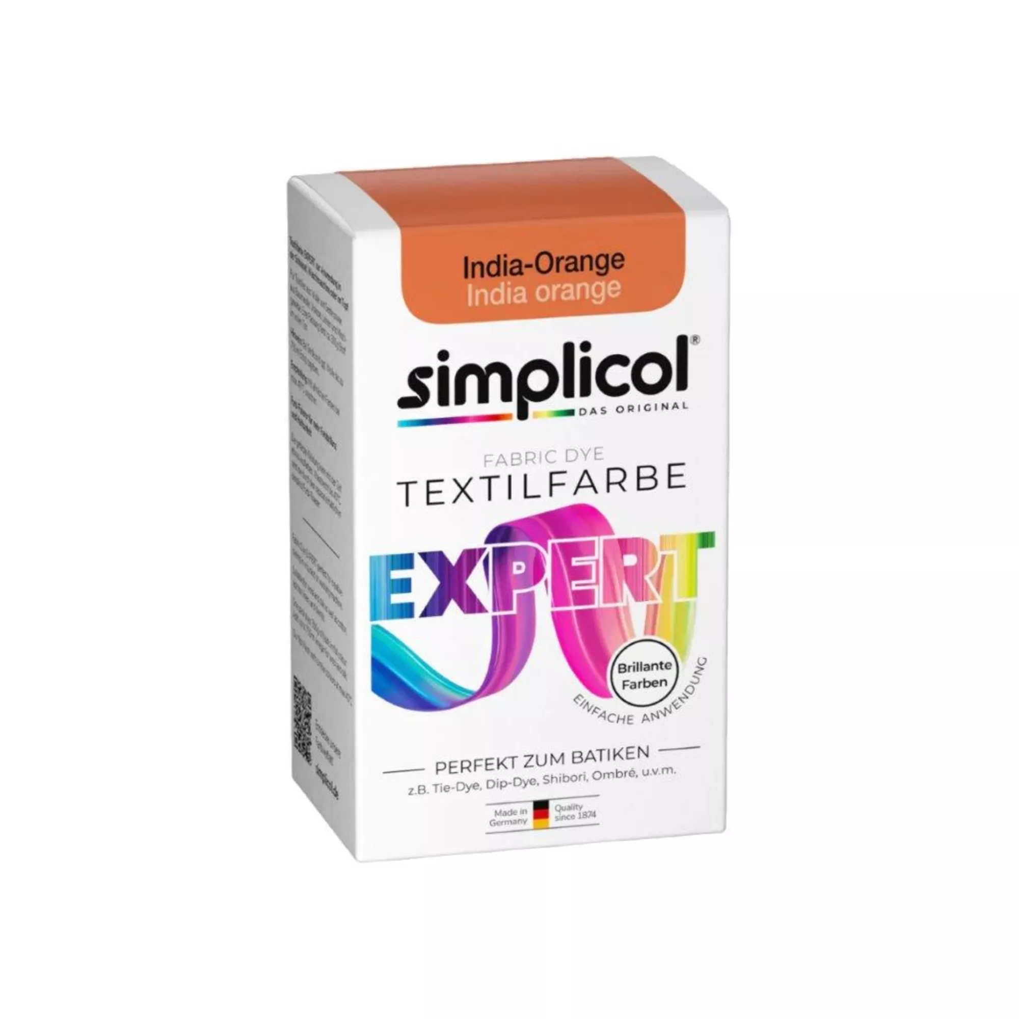 Simplicol Textilfarbe expert, indiaorange