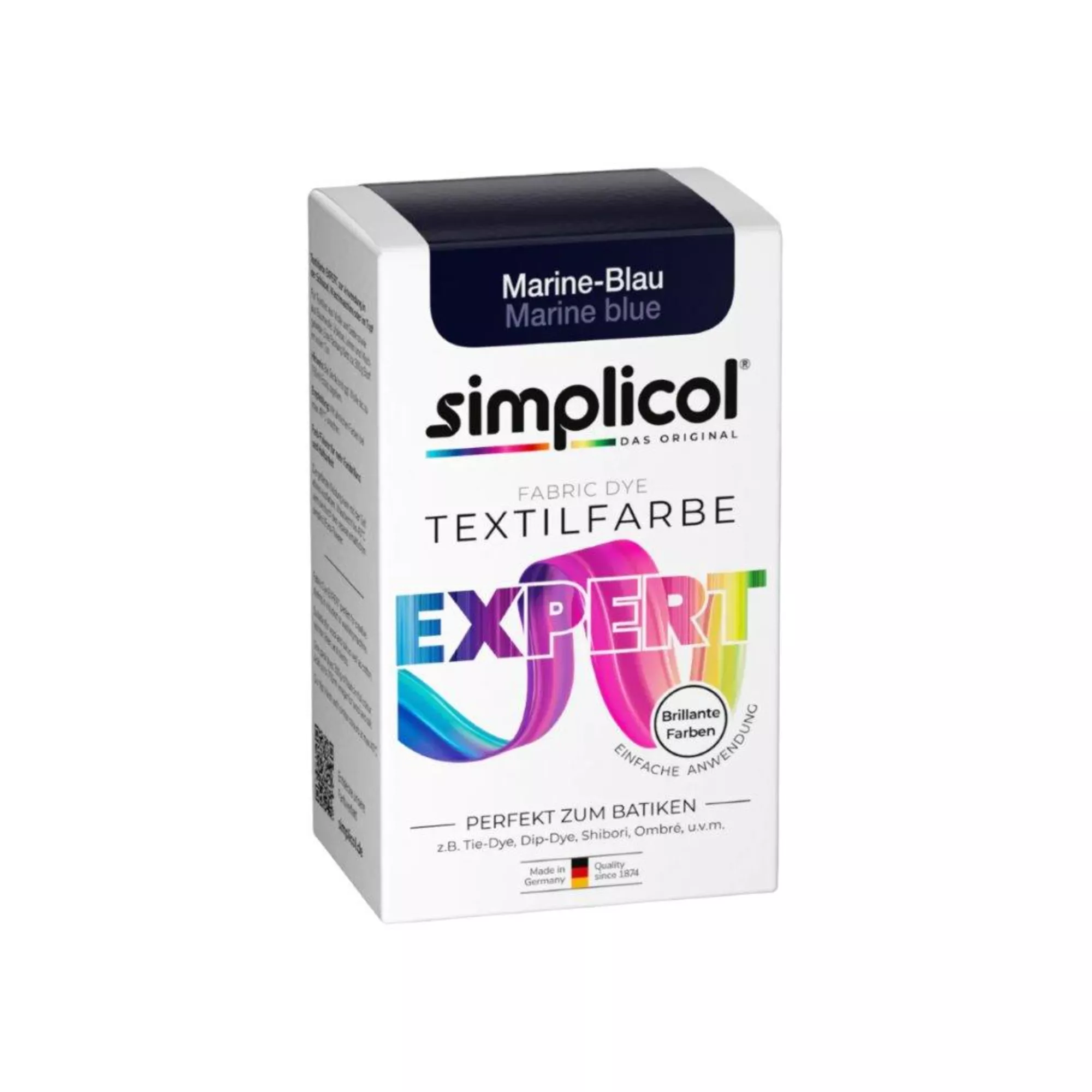 Simplicol Textilfarbe expert, marineblau